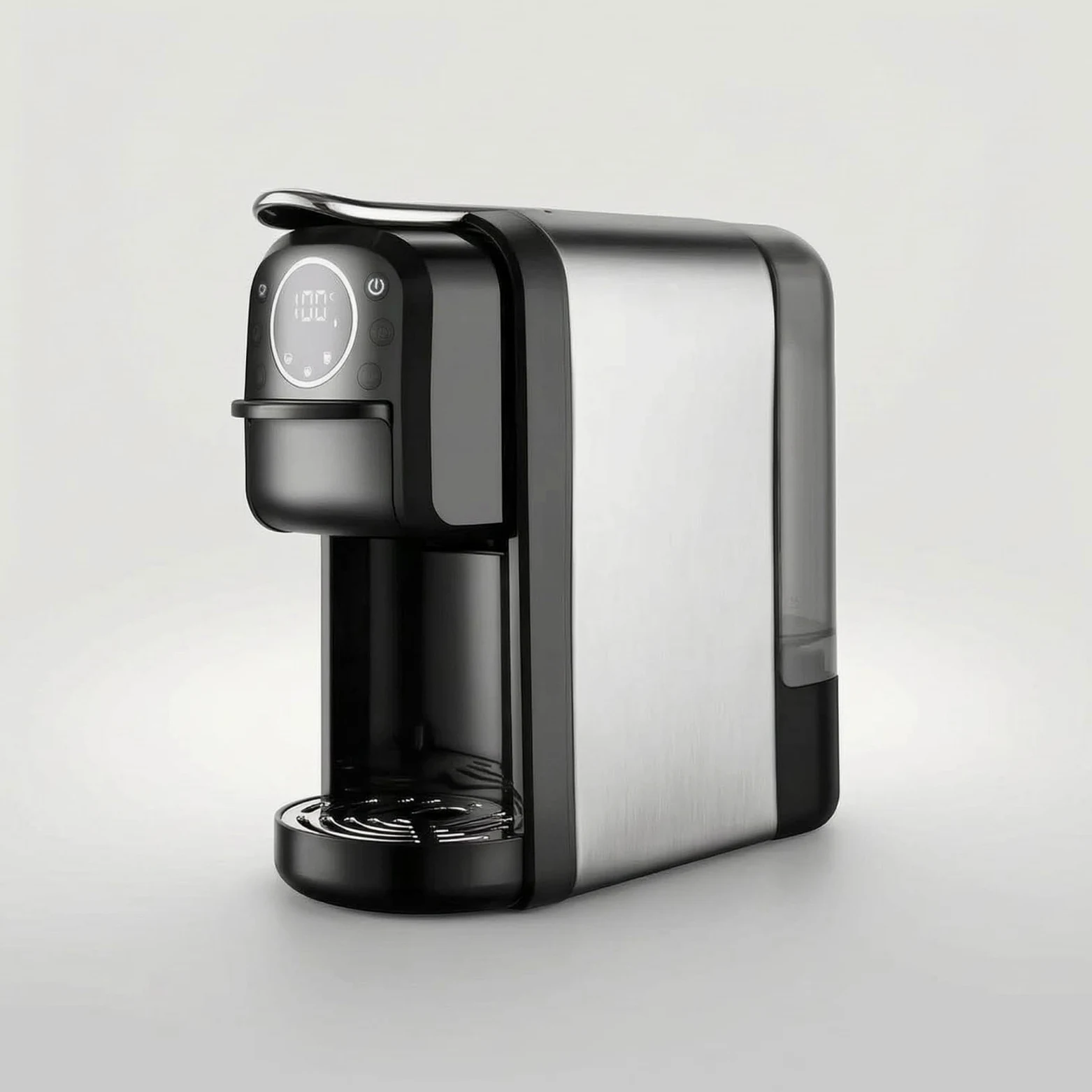 Cafetera Multicápsula Digital Cafetera con pósito Agua Compacta Electrodoméstico para Apasionados l