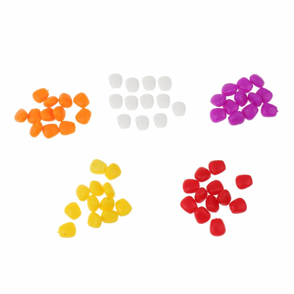 Señuelos de Pesca Carpa Artificial Flotante Pop-up Cebo de Imitación Dulce 60 Piezas