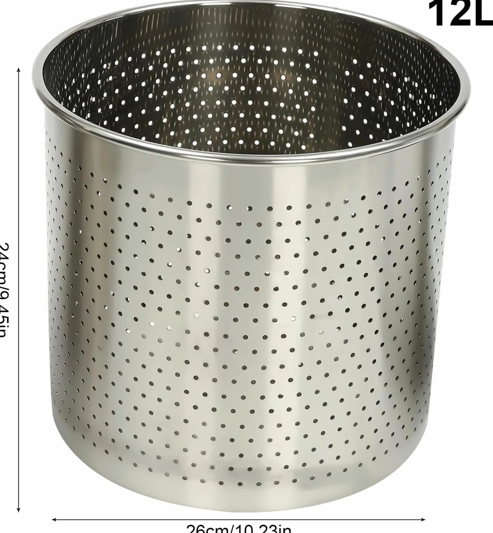 Máquina de Prensa de Vino de Frutas de 22 l/5,8 GAL, prensador Manual de Jugo de Acero Inoxidable para Queso, Hierbas, Prensa para Hacer Aceite de Oliva y Miel de Verduras
