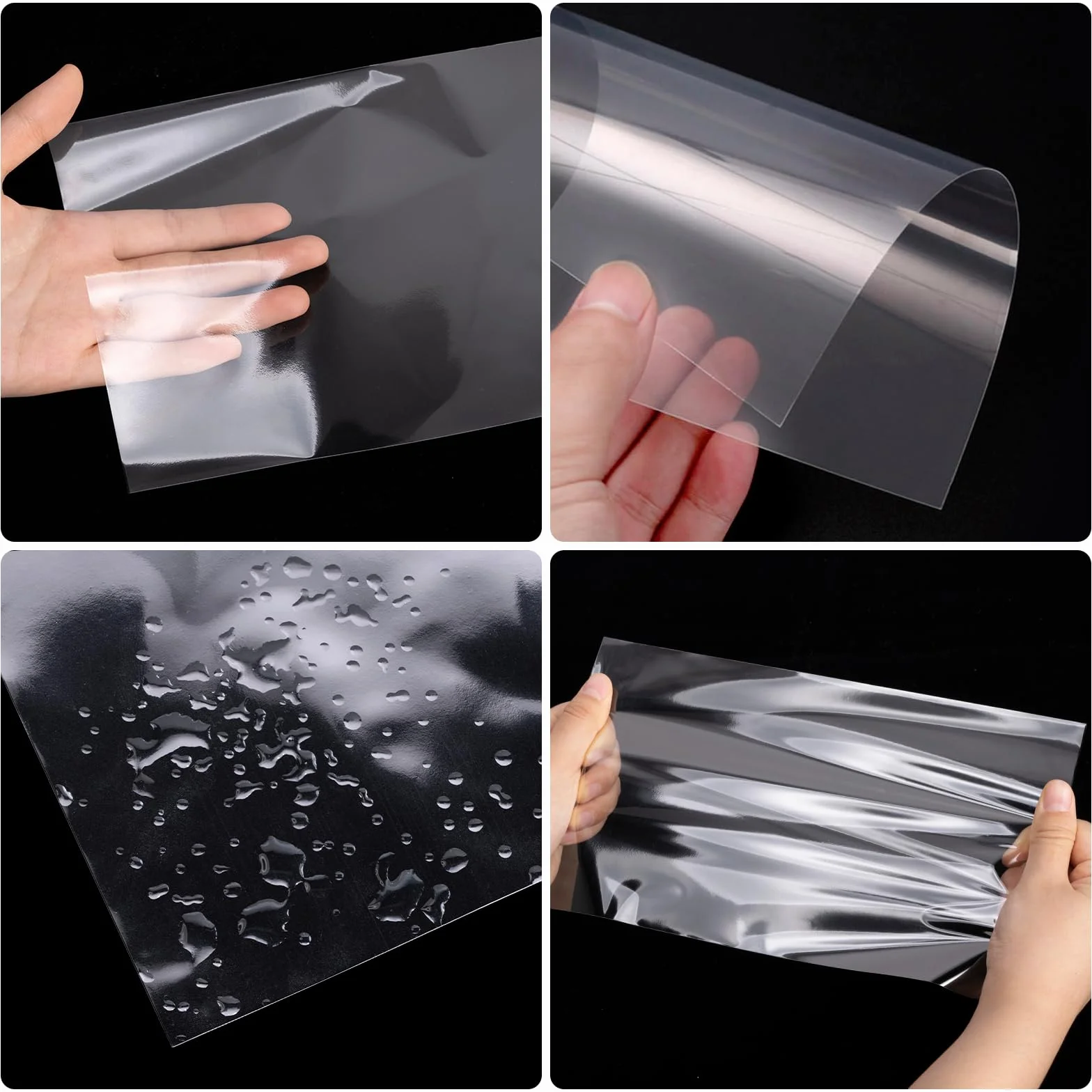 200 bolsas de celofán, 25 x 15 cm, bolsas transparentes para rellenar, bolsas transparentes con 200 cintas metálicas para caramelos, galletas, pan, frutas, etc. Perfecto para fiestas de regalo
