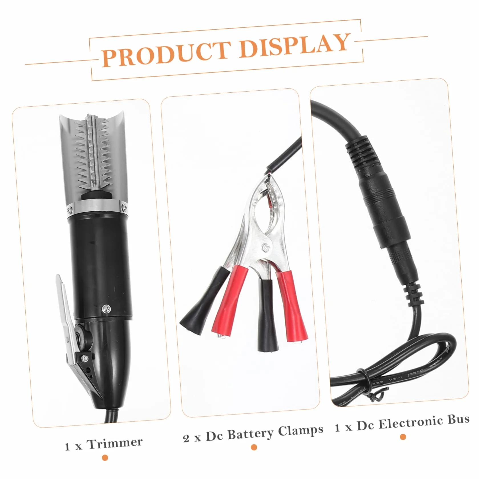 Raspador Eléctrico de Escamas de Pescado para Uso Doméstico y Comercial, Acero Resistente y Batería de Litio, sin Óxido, Protección para Manos, Adecuado para Limpiar Pescado