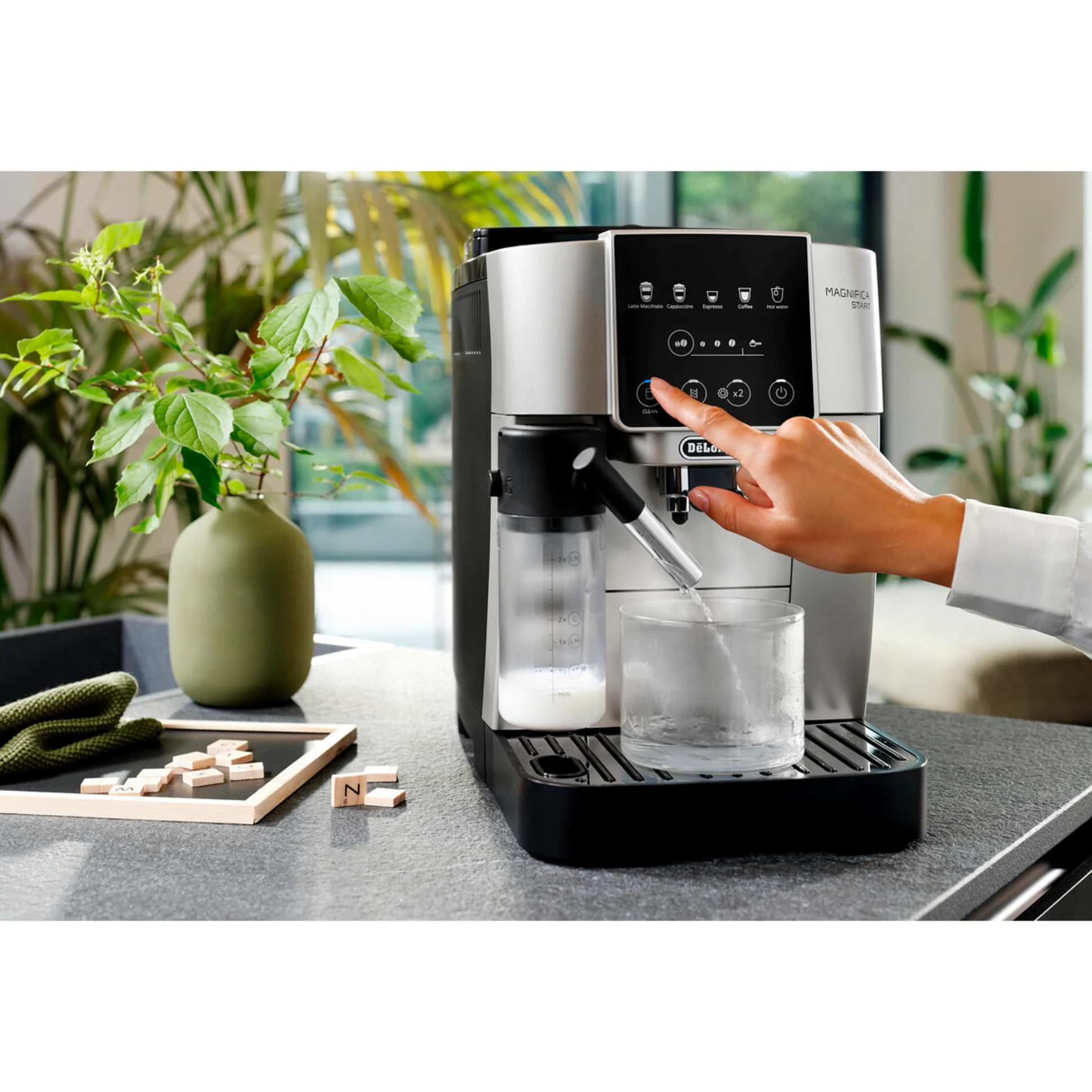 De'Longhi ECAM220.80.SB Magnifica Start Cafetera Automática de Filtro 1.8L Negra