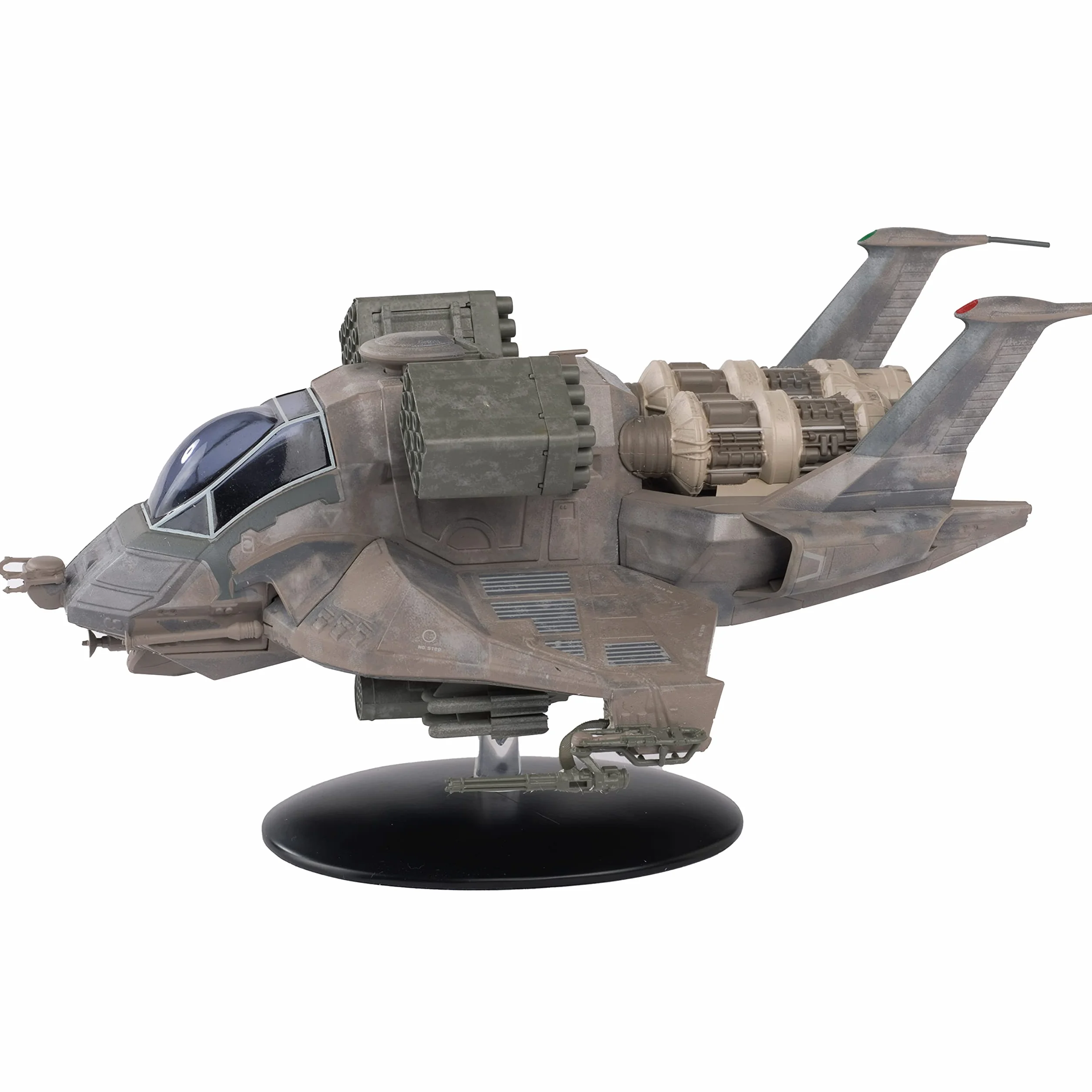 Battlestar Galactica - Raptor colonial pesado de Battlestar Galactica - Eaglemoss Collections