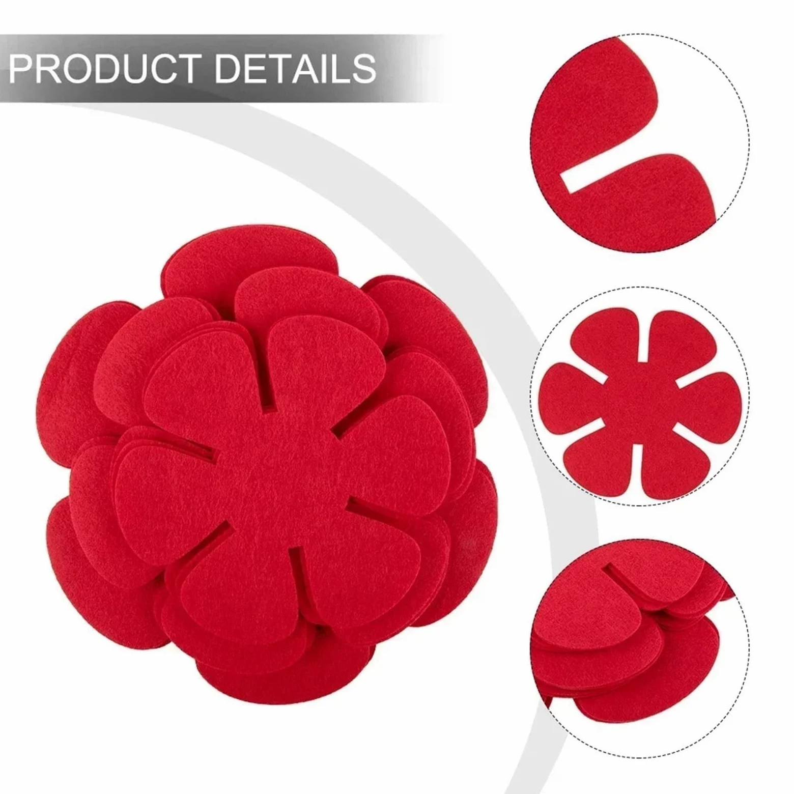 Almohadilla Aislante para Vajilla Juego de 3 Protectores de Fieltro for sartenes, antiarañazos, antiadherentes, for Proteger los Utensilios de Cocina(Lake Blue)