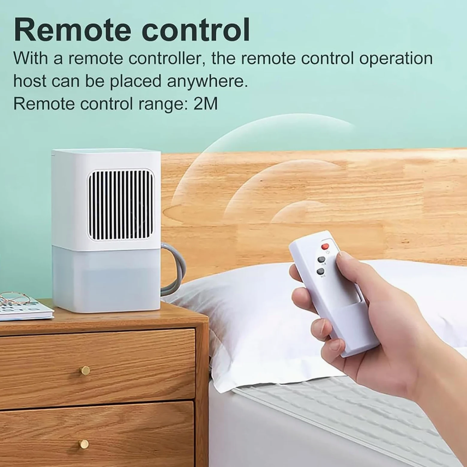 Colchón De Agua Refrigerante para Cama, Colchón Eléctrico con Refrigeración por Agua, 3 Niveles De Ajuste, con Mando A Distancia, Depósito De Agua De 2 L, Ideal para El Hogar 160 * 70cm
