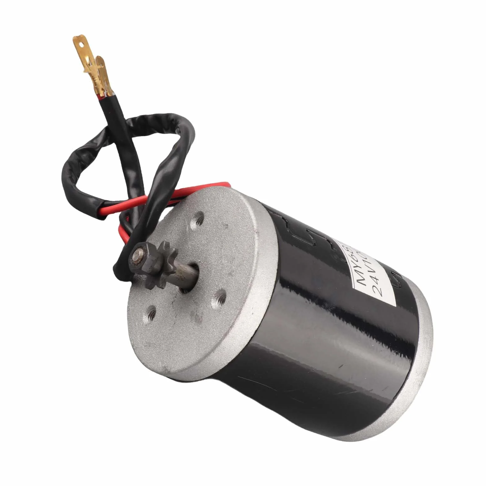 Keenso MY6812 24V 100W Motor Eléctrico Cepillado con Polea de Correa para Scooter Eléctrico