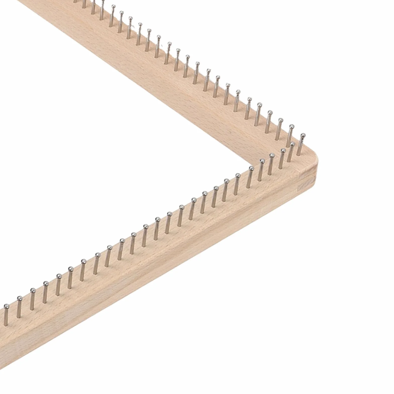 Telares De Tejido De Madera, 30x30CM Marco De Tablero De Tejido De Tejer A Mano De Bricolaje Profesional Para Tejer Chal De Bufanda De Sombrero Telar De Madera Molinillo De Tejers Para Niños Adultos