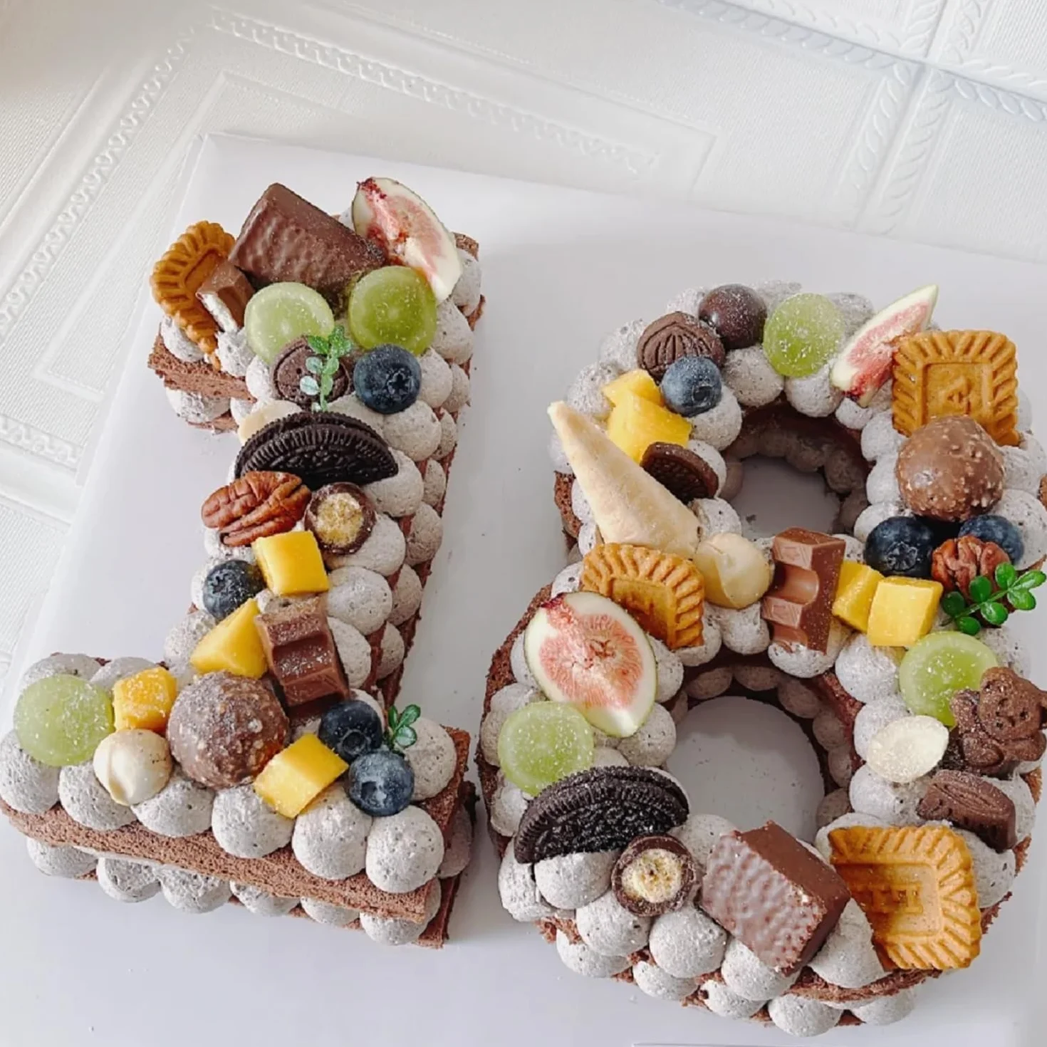 YXHZVON Molde de Número para Pastel, Moldes Silicona para Tartas con Número 1, Moldes de Formas Específicas para Tarta para Cumpleaños de Aniversario