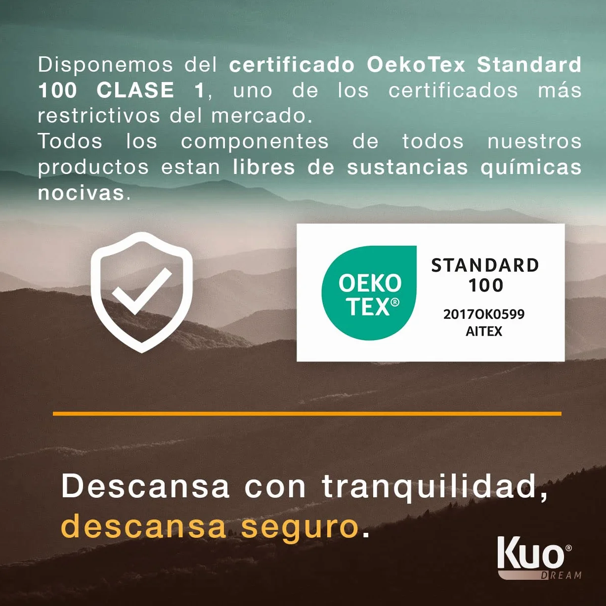 Kuo Dream Topper Visco | Sobrecolchón Viscoelástico | Grosor 4 cm | Mejora tu Calidad de sueño | 135 x 200 cm