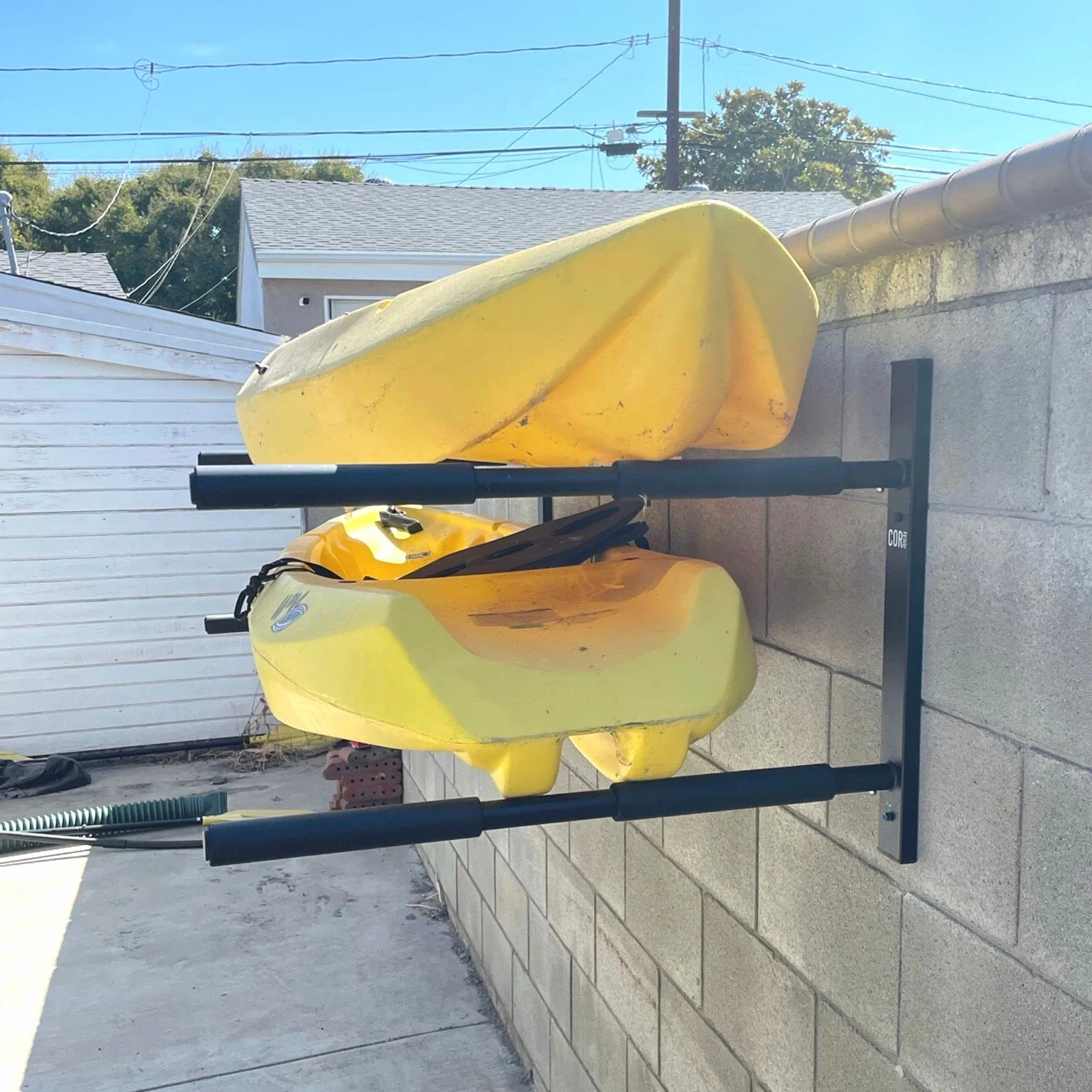 COR Surf Double Board Soporte para Tablas de Surf de Alta Resistencia para Paddleboard, Sup y Longboard