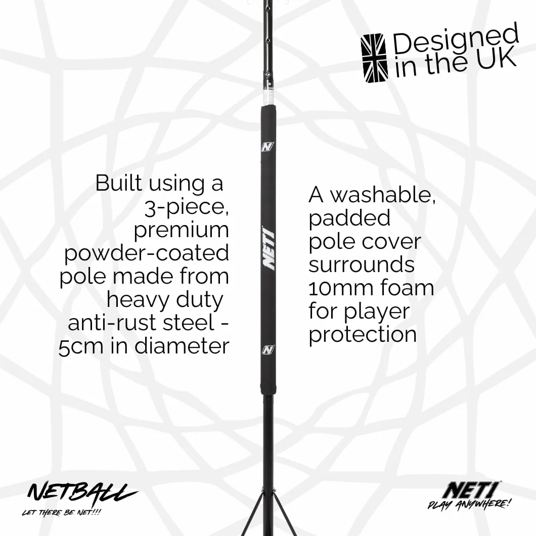 Sistema de Netball para Poste Negro