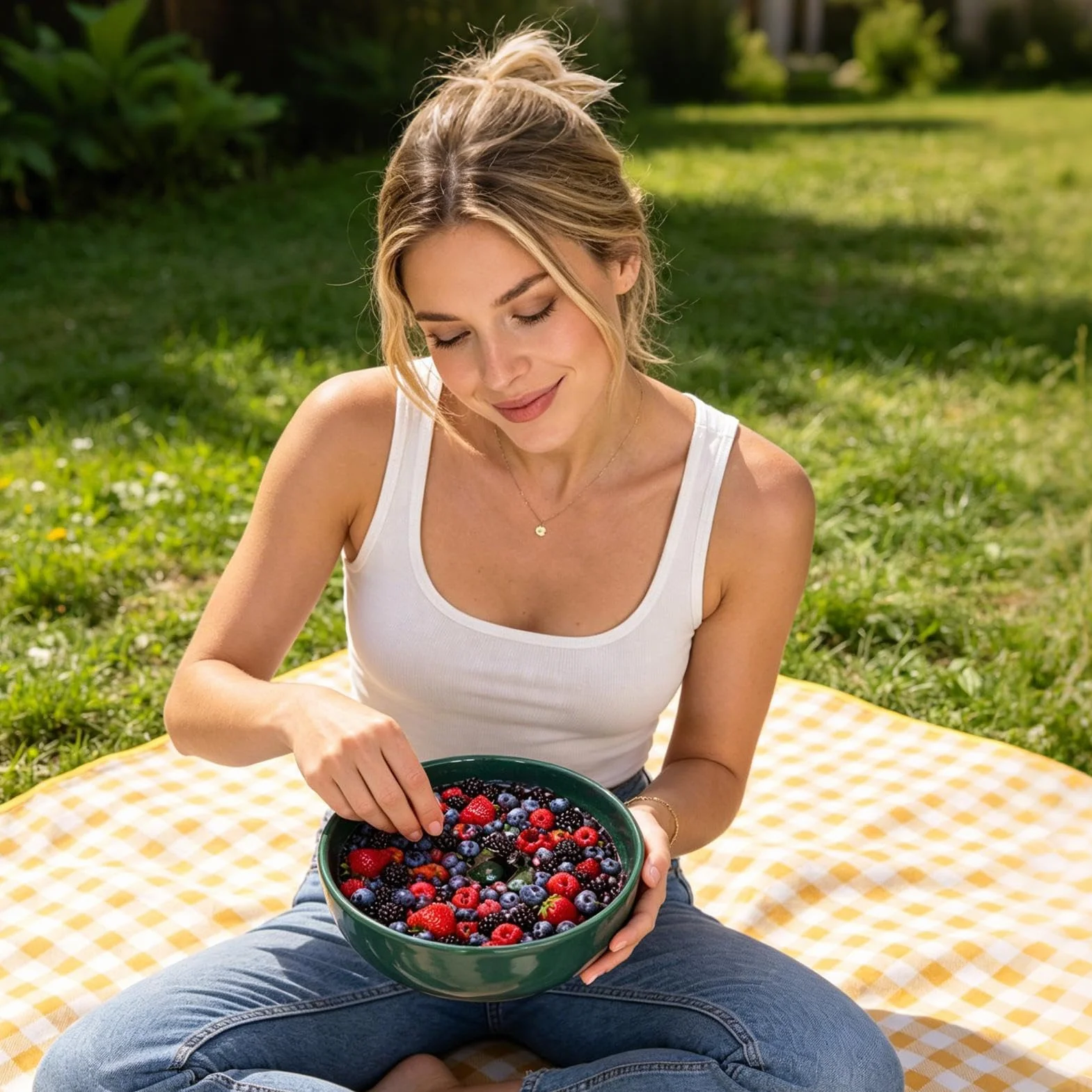 Generisch Bayas Remolino, Fruit Spinner | Cerámica OBS T Y Cuenco Con Drenaje | Cesta giratoria automática para limpieza rápida, Herramienta de cocina
