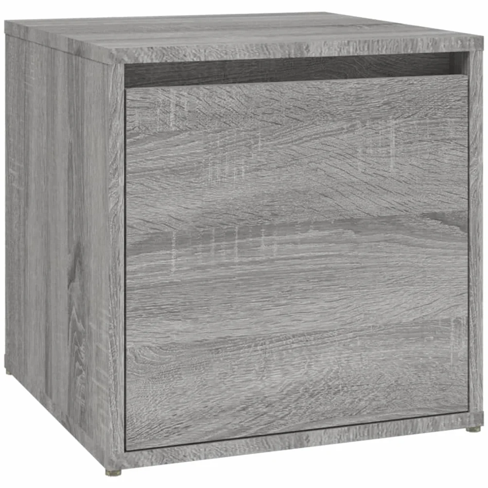 Juego de percheros Sonoma gris de madera con flurbank, espejo, caja de almacenamiento, jardinera, banco, cajón, espacio de almacenamiento para pasillo, entrada, soporta hasta 110 kg