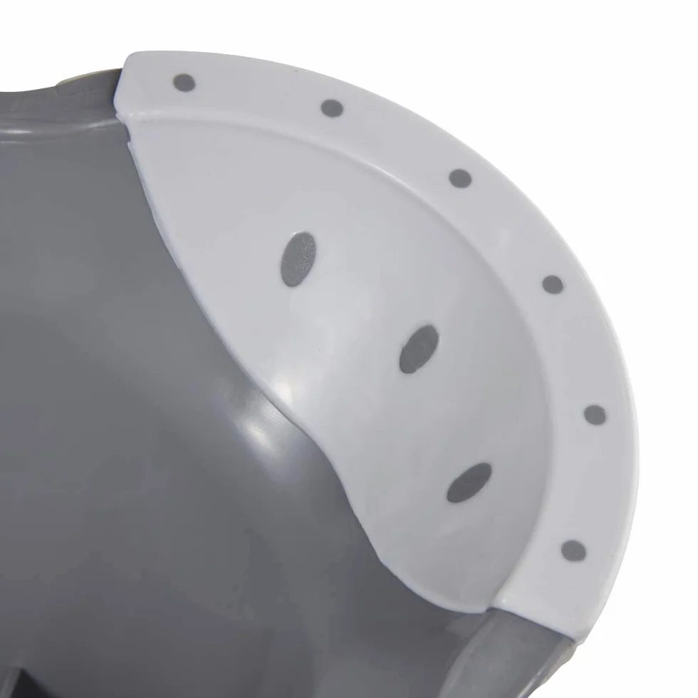Keepper Taburete Escalón Estrellas Antideslizante 40,5x28,5x14 cm Gris
