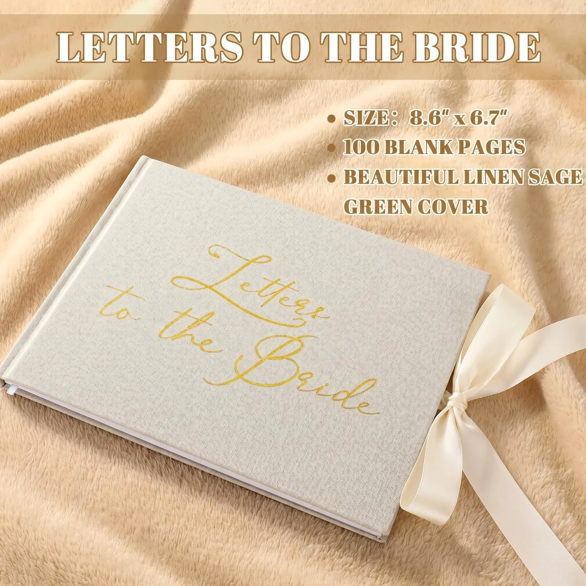 Álbum de firmas de boda 21.6 x 17.8 cm libro de invitados recuerdos