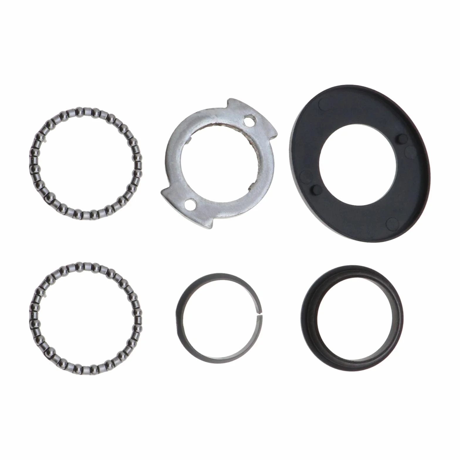 Juego de 6 piezas de repuesto para reparación de scooter, rodamiento de horquilla delantera, compatible con Xiaomi M365 1S Essential Pro