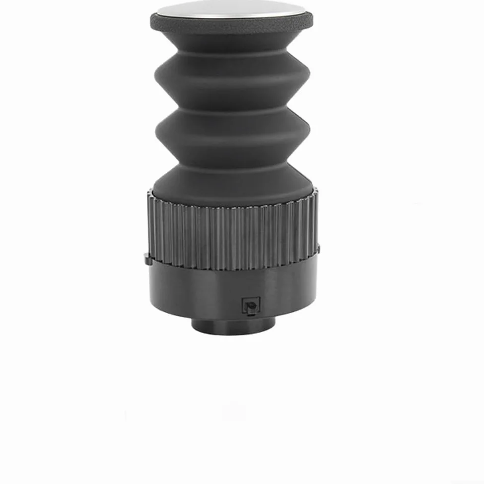 Herramienta de limpieza de molinillo de café, soplador de silicona para Breville BES870 BES880 - Doble función para limpiador de tolvas, cepillo elimina negro 78 mm (A)