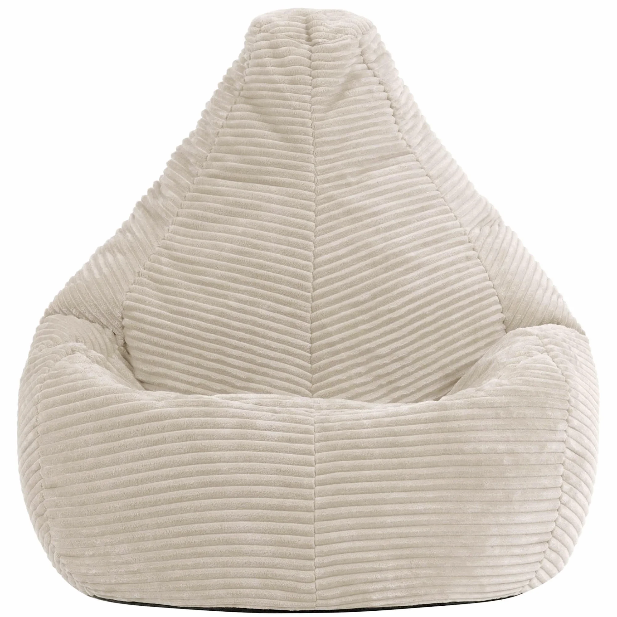 Icon Dalton Puff Infantil, Suaves y Cómodos Tela de Pana, Puff con Relleno Includio, Sillas Infantiles, Sillon Niños Infantil para Decoracion Habitacion Niña o Niño, Piedra Beige