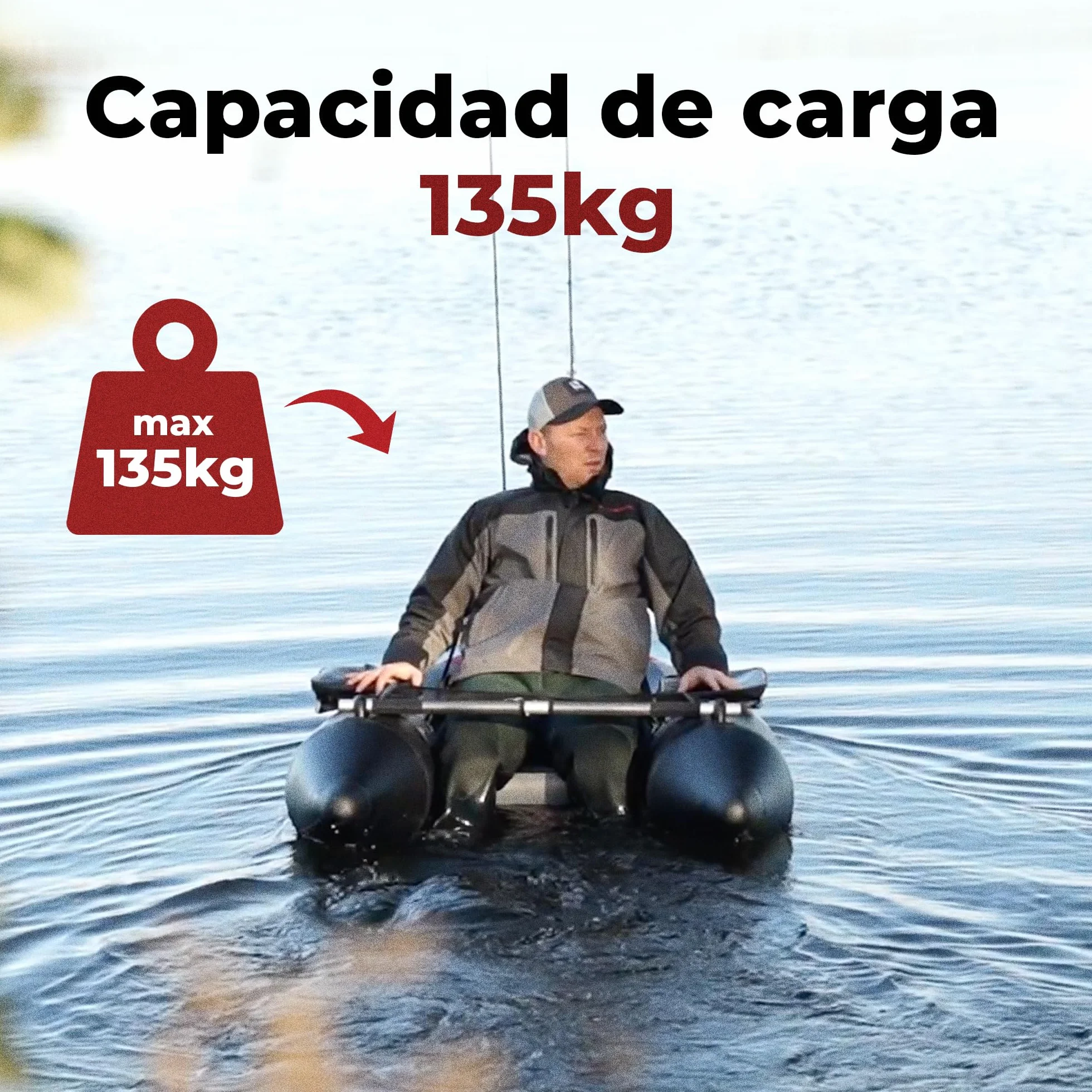 Ulti-Mate Ultimate Commander Bellyboat Pato de Pesca UL92047