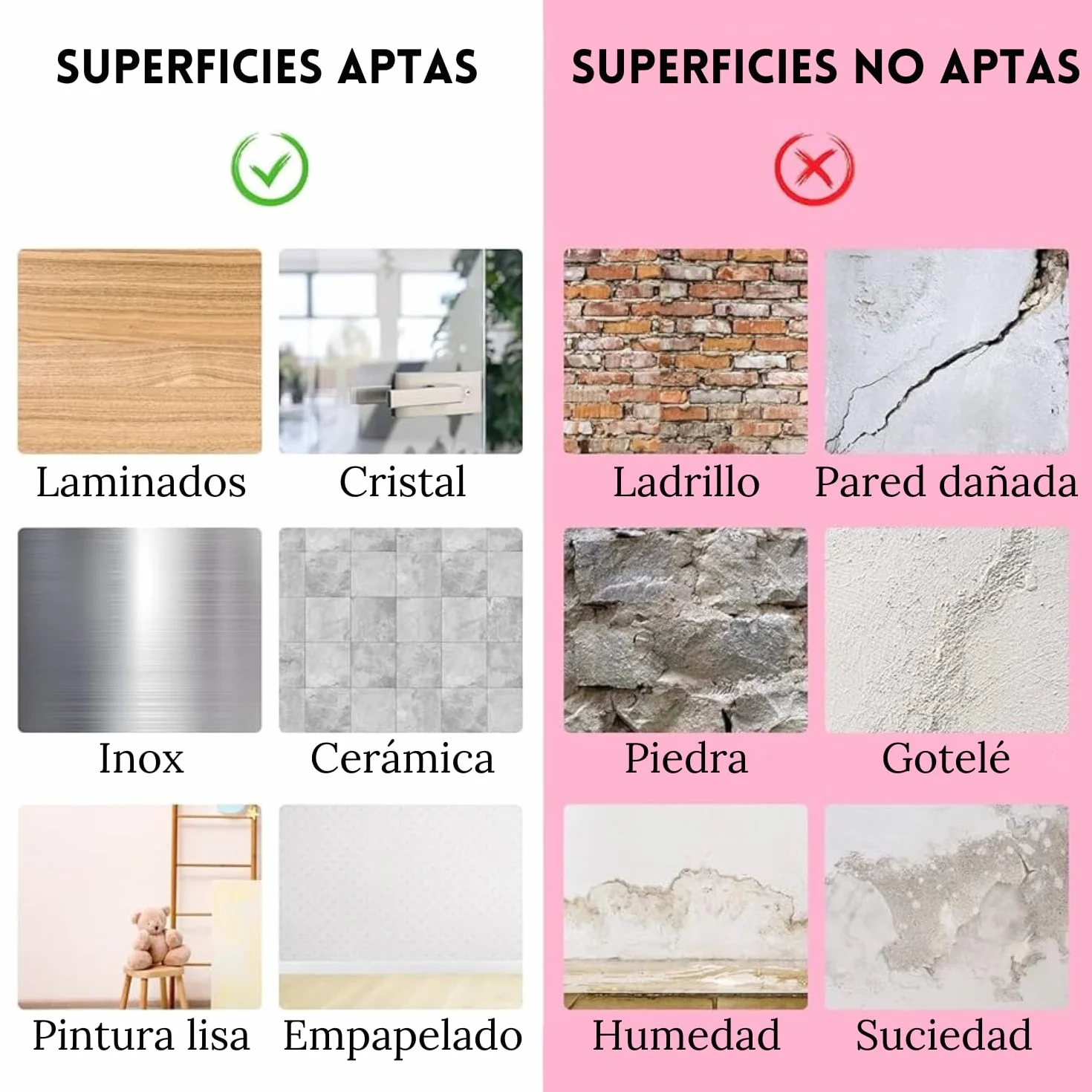 Pegatina Decorativa para Pared Regla Adhesiva de Vinilo Medir Crecimiento Infantil 180cm