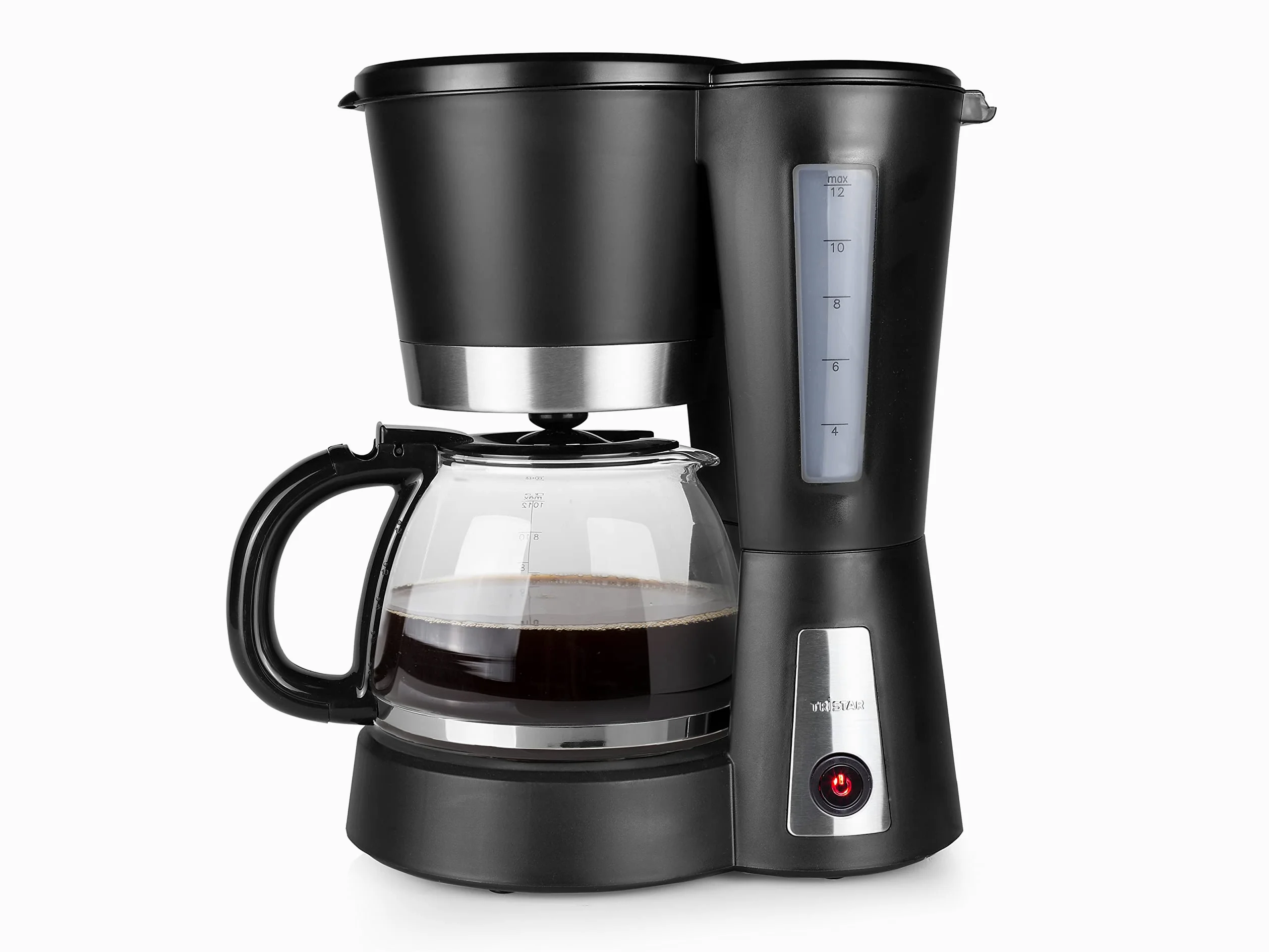 Tristar CM-1236 – Cafetera, volumen 1,2 litros, función para mantener el calor