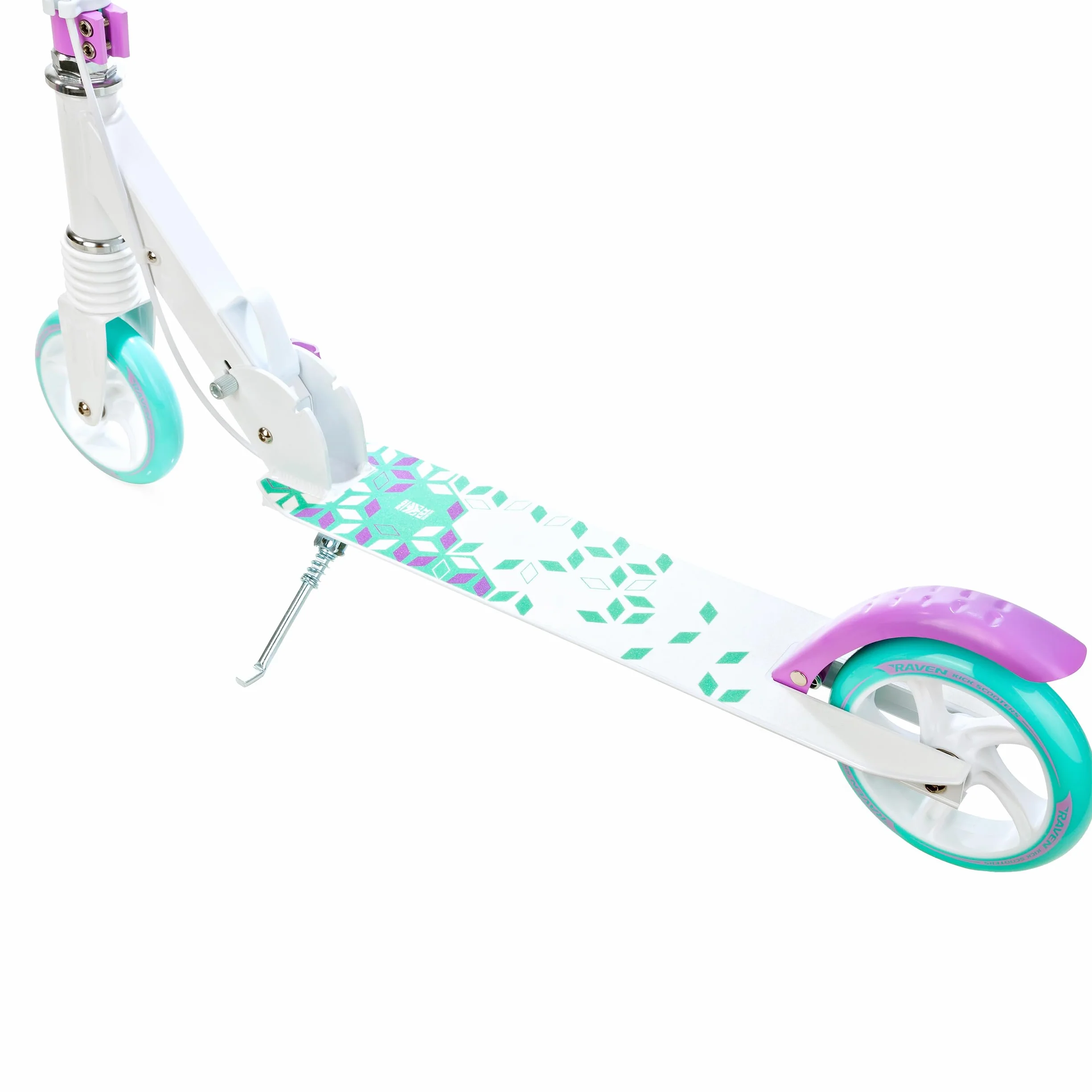 Raven Patinete Plegable para Niños y Adultos con Rodamientos ABEC-9 y Manillar Ajustable