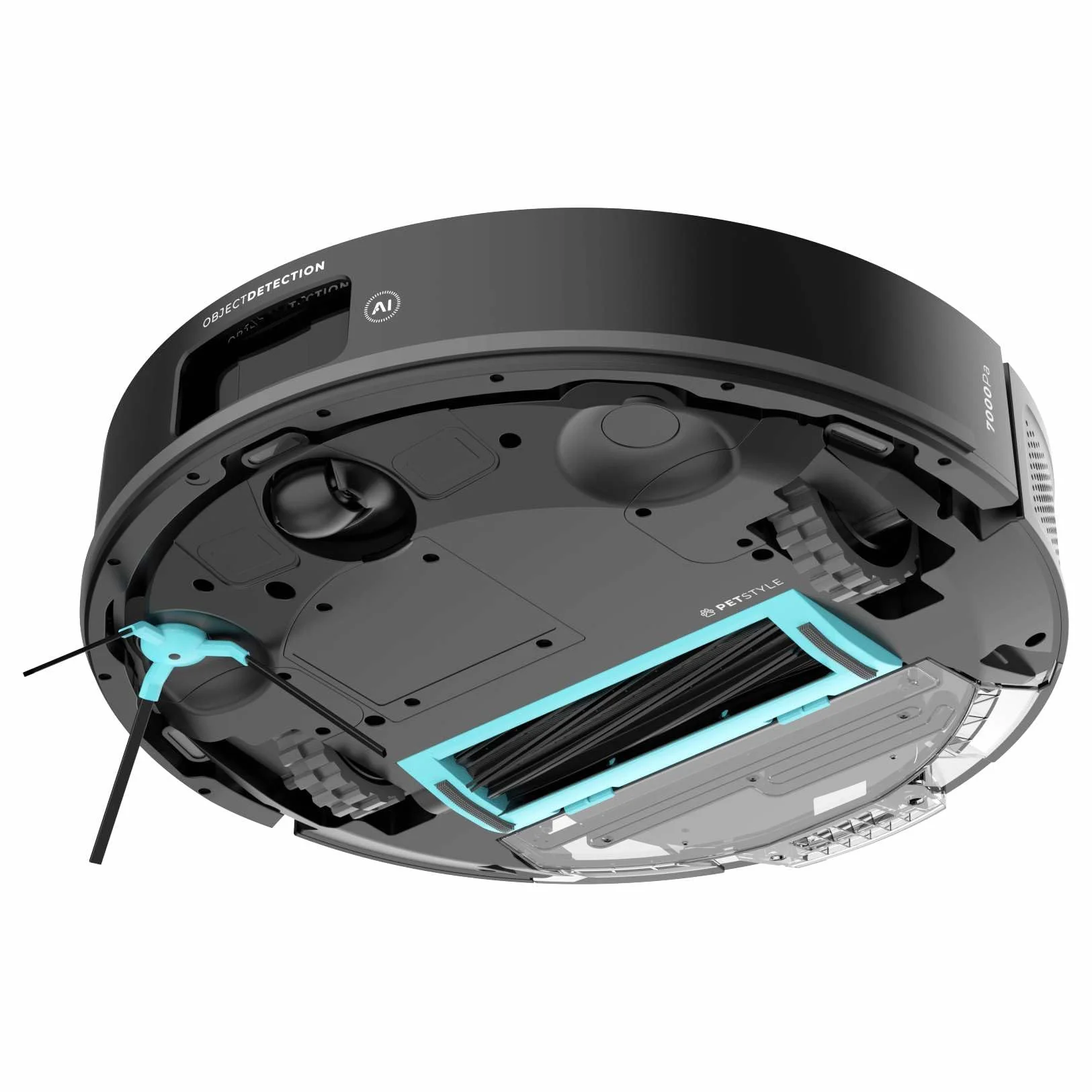Cecotec Robot Aspirador y Friegasuelos con Base de Autovaciado e IA Conga Y80 X-Treme. Navegación Láser e Inteligencia Artificial, 13000Pa, Base de 2.5L, Autonomía hasta 220m², Control App 3.0