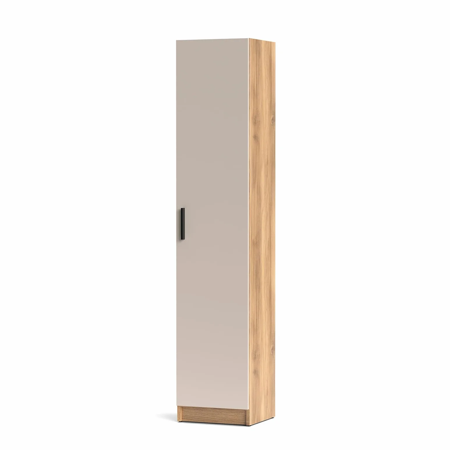 Shiito | Modelo Elba - Mueble Multiusos 1 Puerta | Acabado Mauvella-Beig