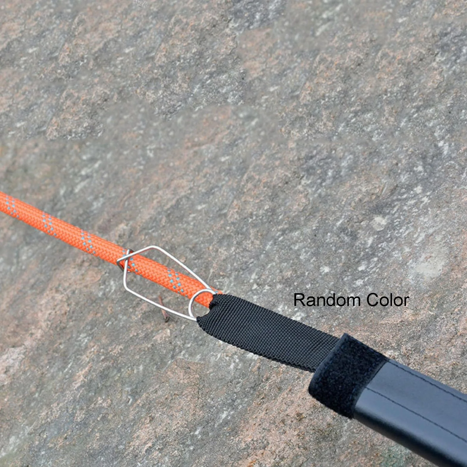 Protectora de Cuerda de Cuero, de Cuerda de Cuero Artificial, Ligera y Resistente al Desgaste, con Cinta Adhesiva y Protector de Cuerdas de Escalada para rapel, Escalada en Roca