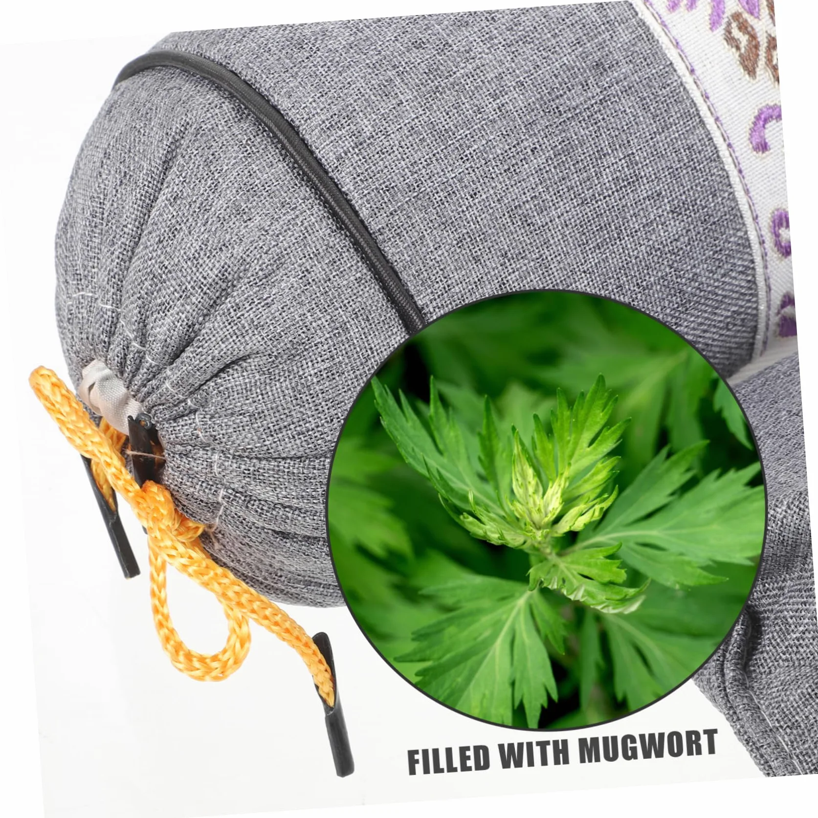 Mikinona Almohada Inteligente Rollo de Cuello Relleno para Cuello y Espalda, Soporte Cervical, Conserva la Forma, Adecuado para Coche y Avión