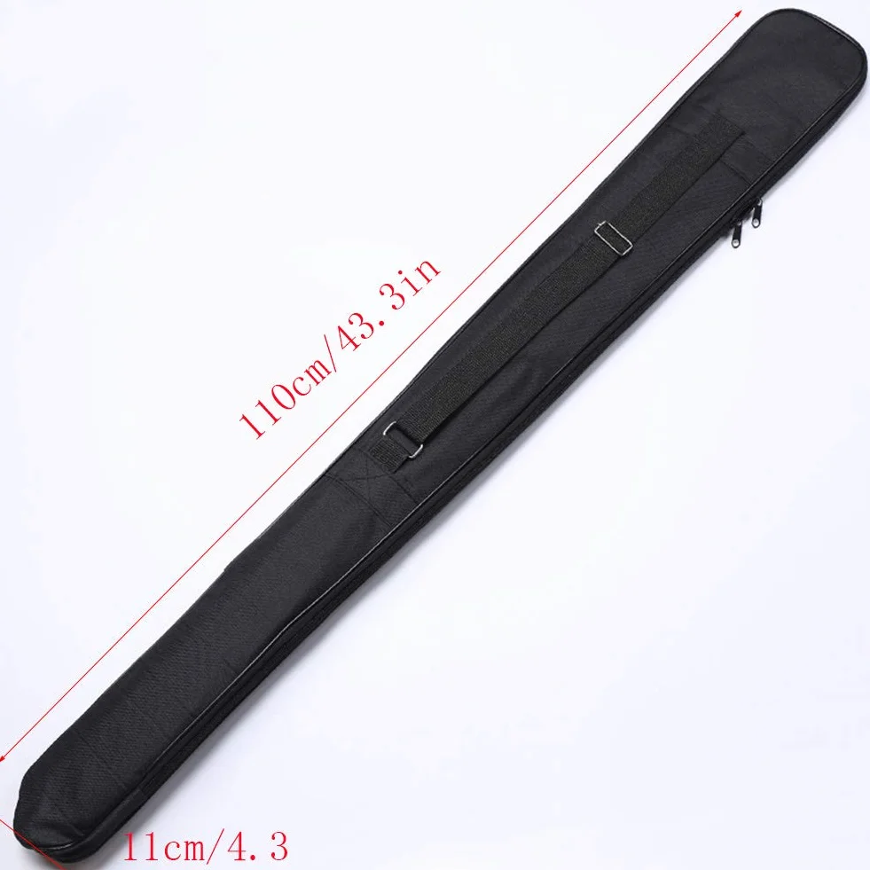 Wanggang Deluxe Universal Nylon Lienzo Espada Bolsa 110cm Black
