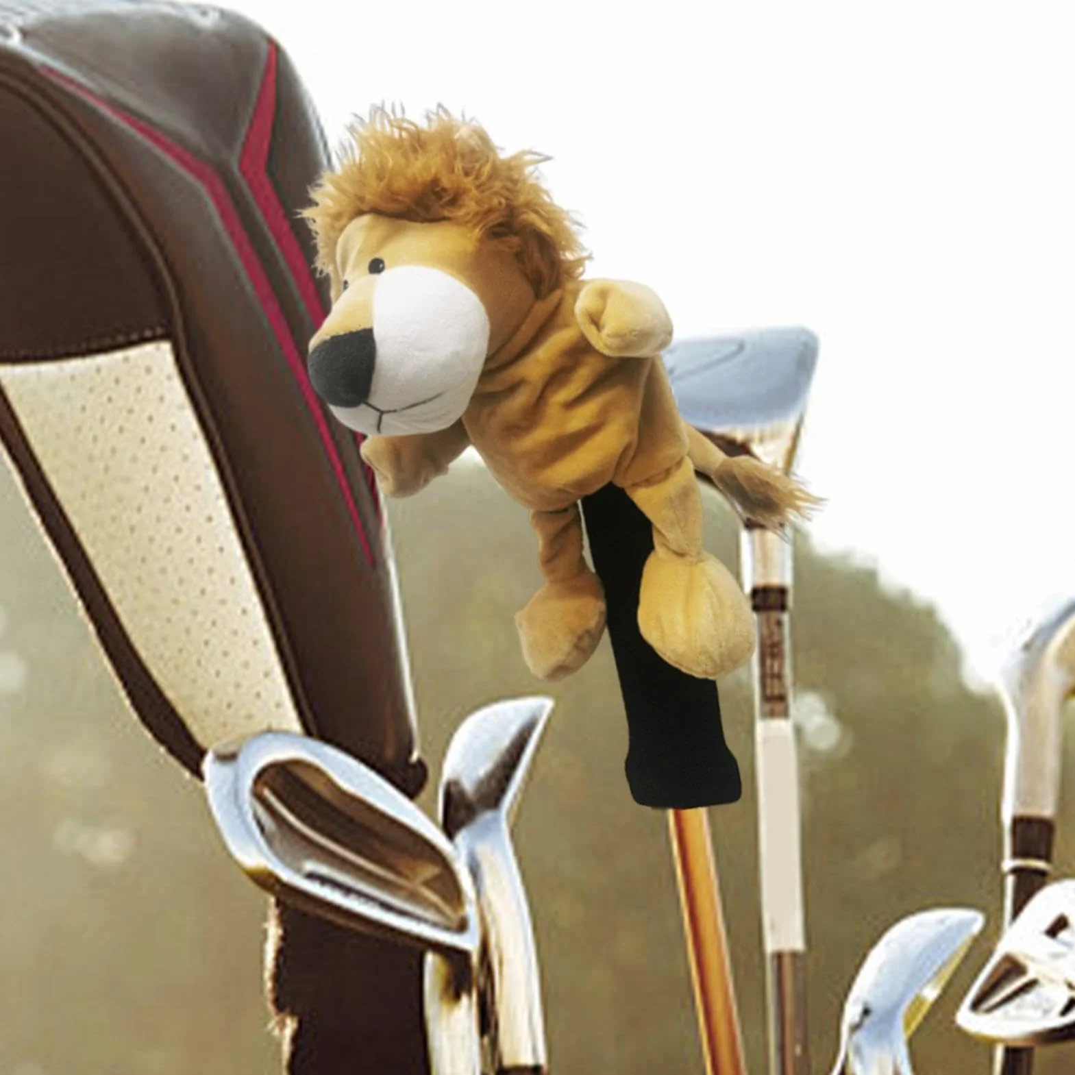 Funda de Golf de Felpa para Hombres y Mujeres, Cubierta de Conductor