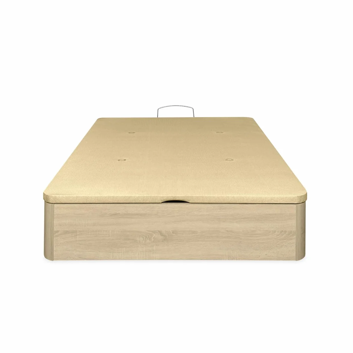mattfy - Canapé Abatible Extra Reforzado Gran Capacidad con Tapa Transpirable, Esquinas Redondeadas, 150 x 190, Cambria