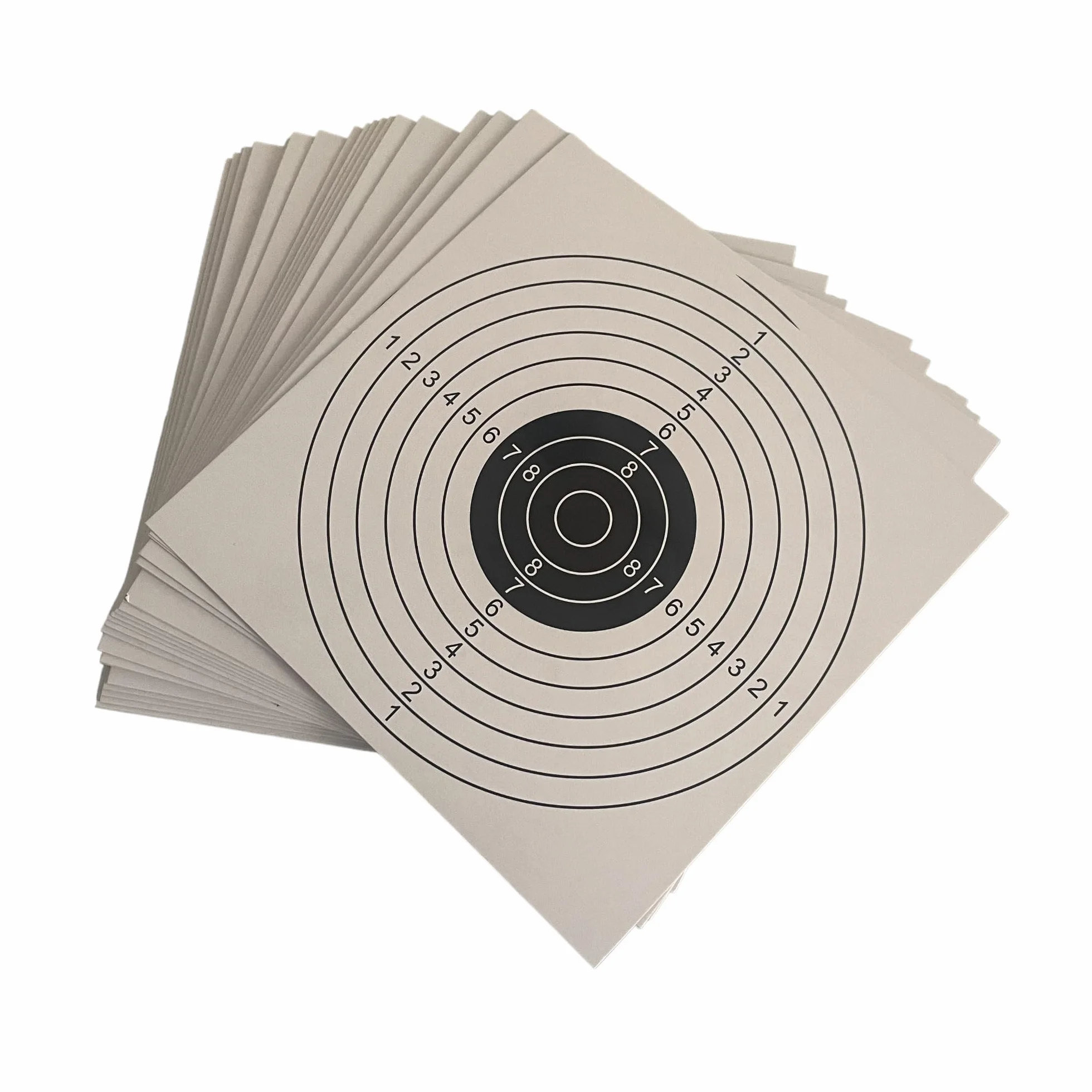 Dianas 14 x 14 cms 250 grs/m2 Airgun Airsoft Competición