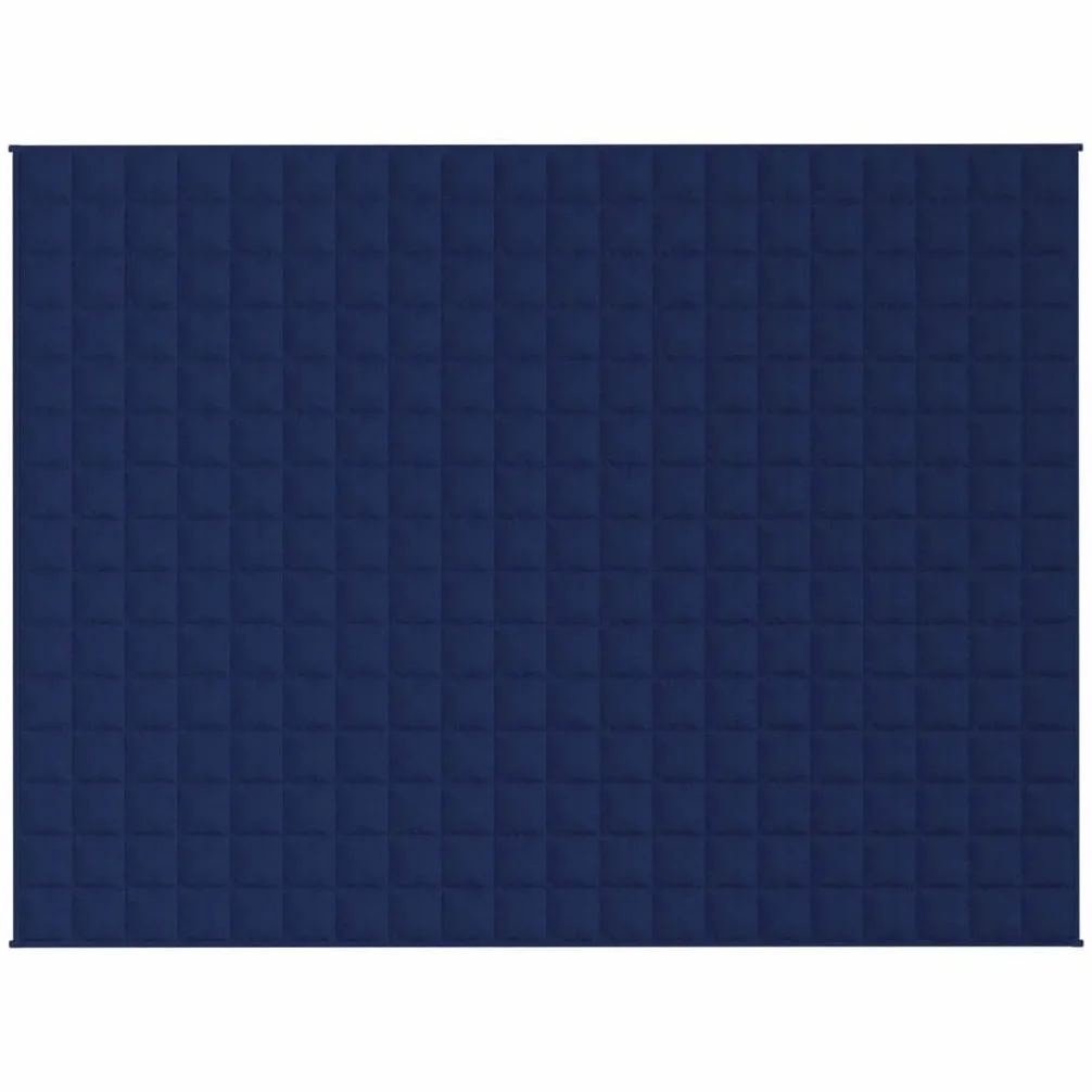 Homgoday Manta ponderada azul 152 x 203 cm 7 kg tela, muebles manta cálida y confortable, manta de alta calidad Tipo3154801