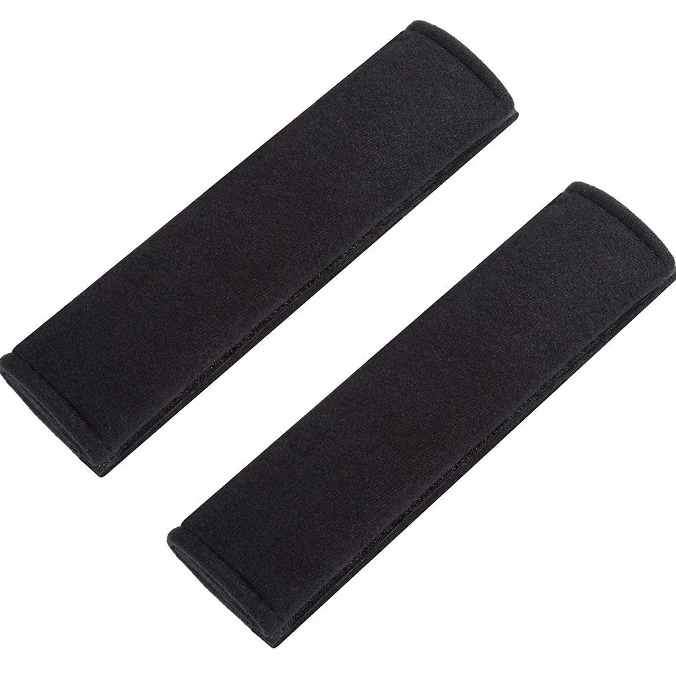 URAQT Protector Cinturon Coche Niños, 2pcs Almohadillas Cinturon Coche, Almohadillas para Cinturón de Seguridad, Funda Cinturon Coche para Adulto Niños Protegen Hombro Cuello, Cómodas Durante Viaje