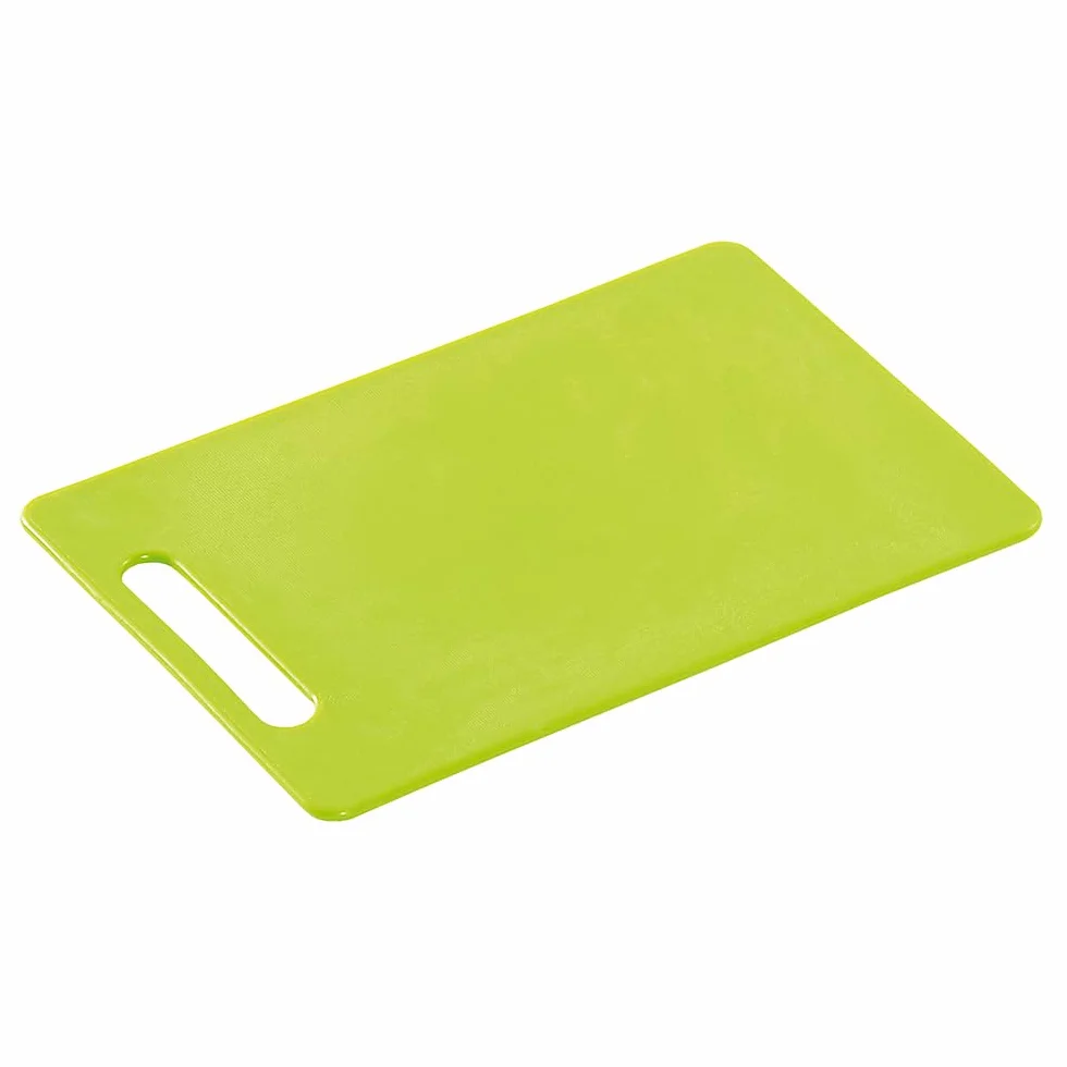 Kesper 30.481 - Tabla de Cortar de plástico, Color: Verde, tamaño: 34 x 24 x 0,6 cm
