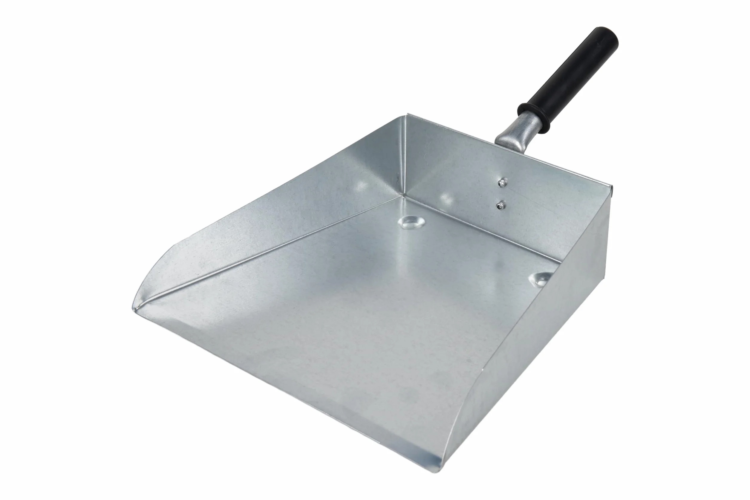 Cofan Recogedor metálico | Mango Corto | Pala de Chapa galvanizada | Diseño práctico | Altura: 7 cm (16)