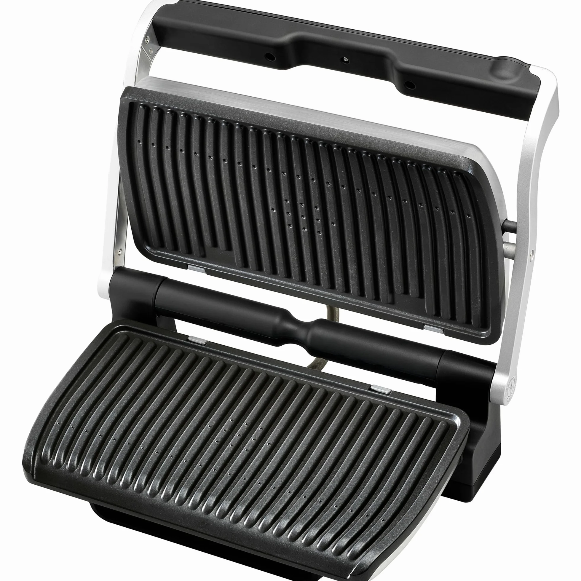 Tefal OptiGrill+ XL | Barbacoa de contacto con ajuste automático de temperatura | 9 programas automáticos | superficie de parrilla XL | Incluye bandeja para hornear | GC724D12