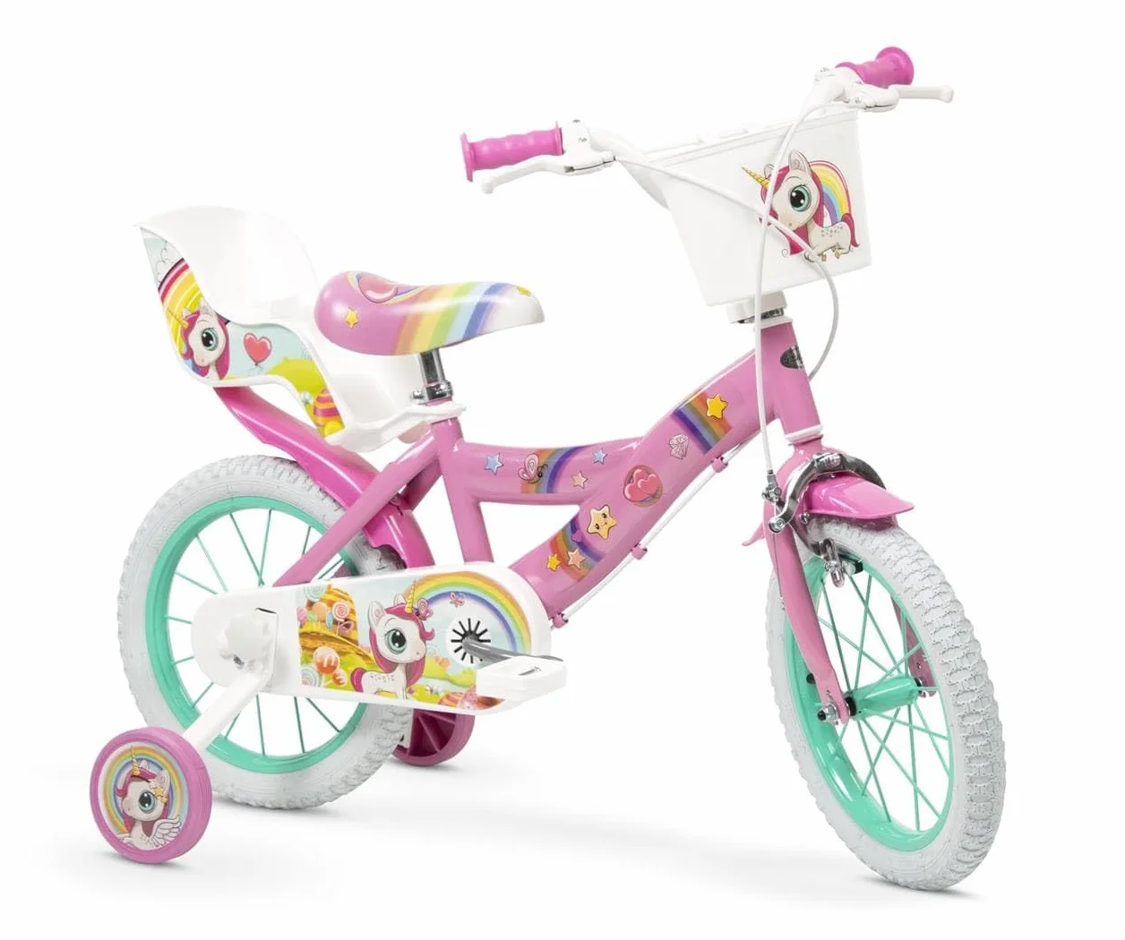 Toimsa Bicicleta Unicornio 14" (4/6 años)