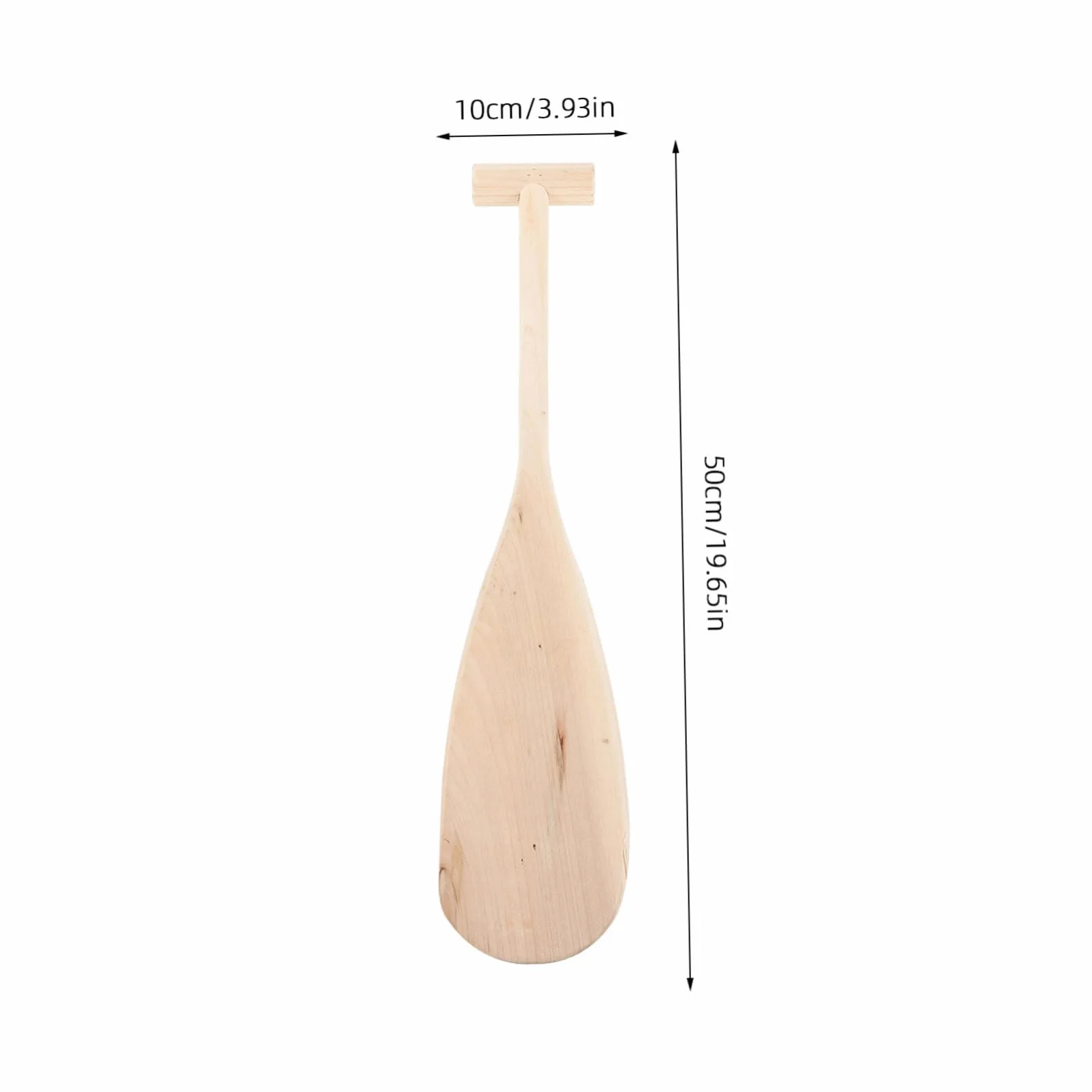 YARNOW Pulpa de Madera remos Madera remos Kayak Paddle de Madera canoas Confort Remo Ligero Abeto Hecho Paleta pequeña Remo de Canoa de Madera Bote de remos de Madera Remo de Khaki