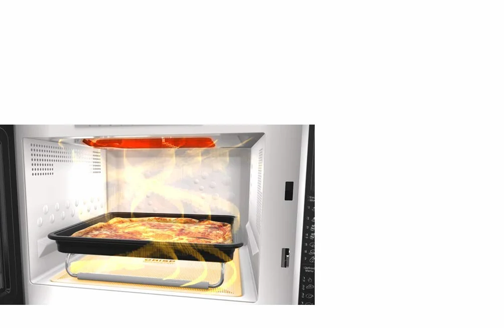Whirlpool MWF 427 SL Encimera - Microondas (Encimera, Microondas combinado, 25 L, 800 W, Botones, Tocar, Negro, Plata)