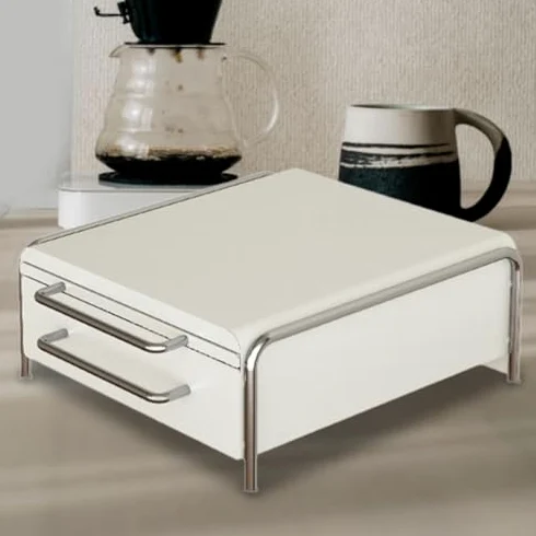 Dispensador de cápsulas de café, organizador de gran capacidad para encimera, soporte eficiente para cápsulas Keurig y Nespresso, diseño que ahorra espacio