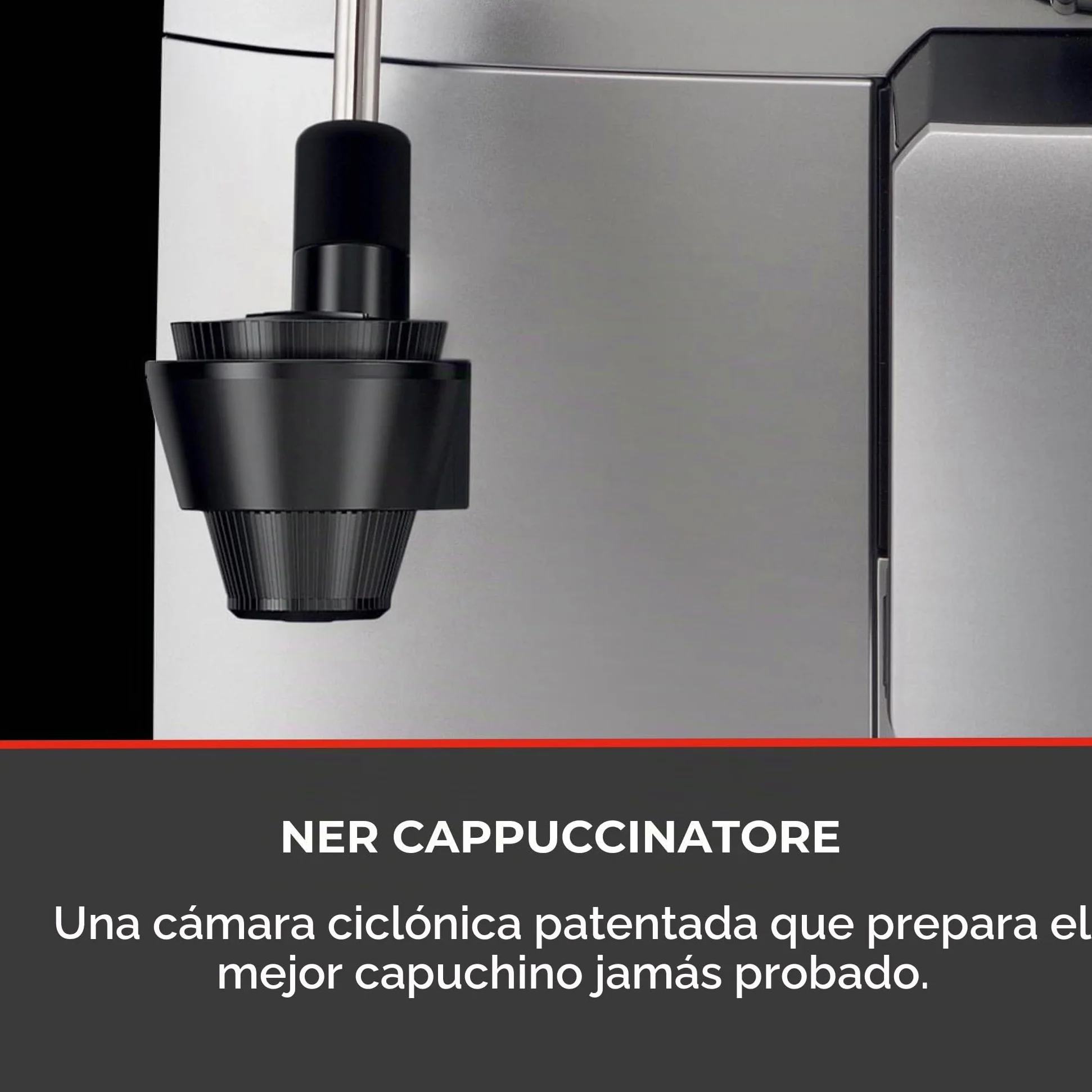 Gaggia HD8749/11 Naviglio Deluxe - Cafetera Automática, para Espresso y Cappuccino, Café en Grano, 1,5 L, 100% Made in Italy 15 Bar, 1850 W, 230V, Plata, 100% Made in Italy