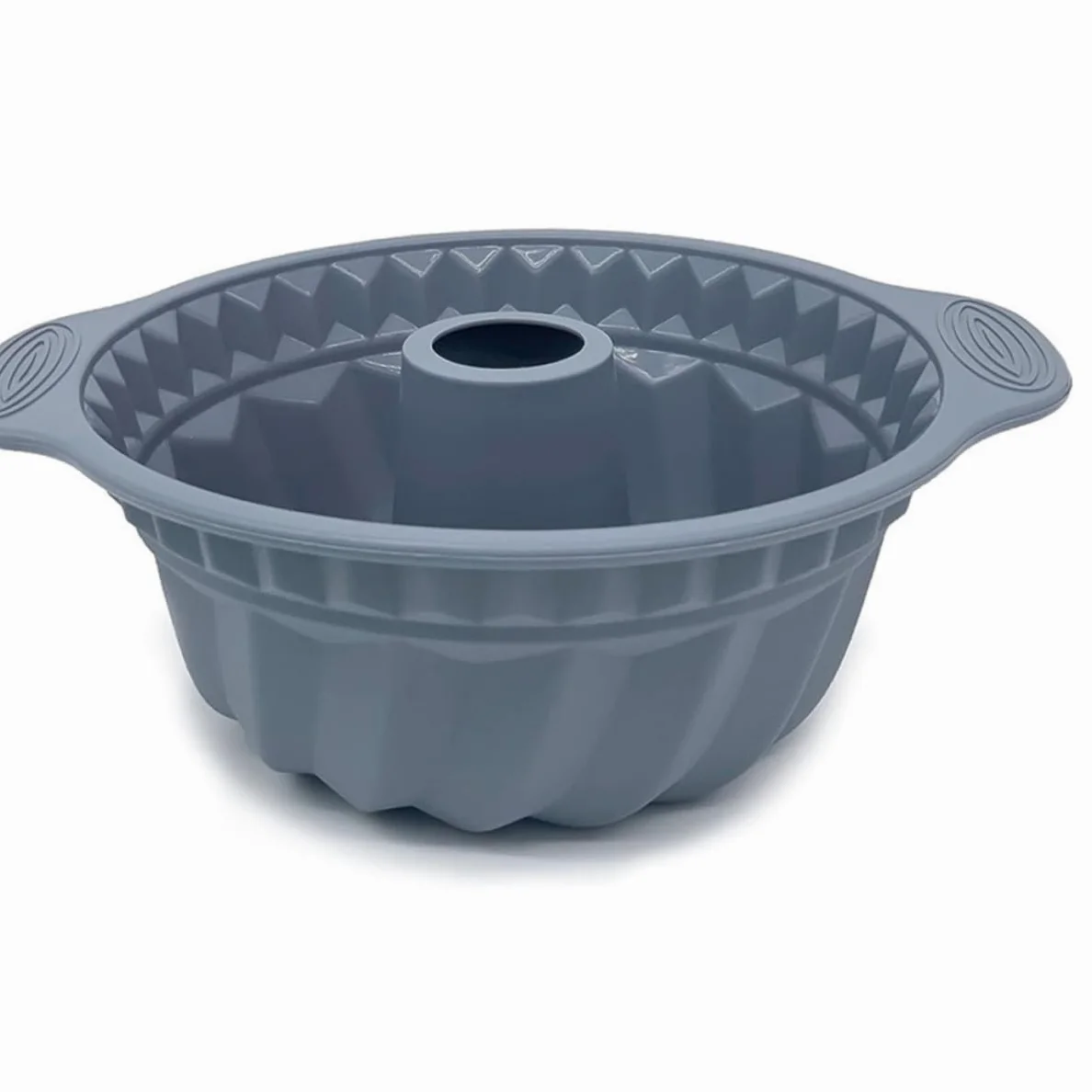 UKCOCO 3piezas Molde De Silicona para Tartas Redondas Molde Antiadherente para Repostería Casera De Silicona Acanalados para Hornear para De Tubo y Capacillos