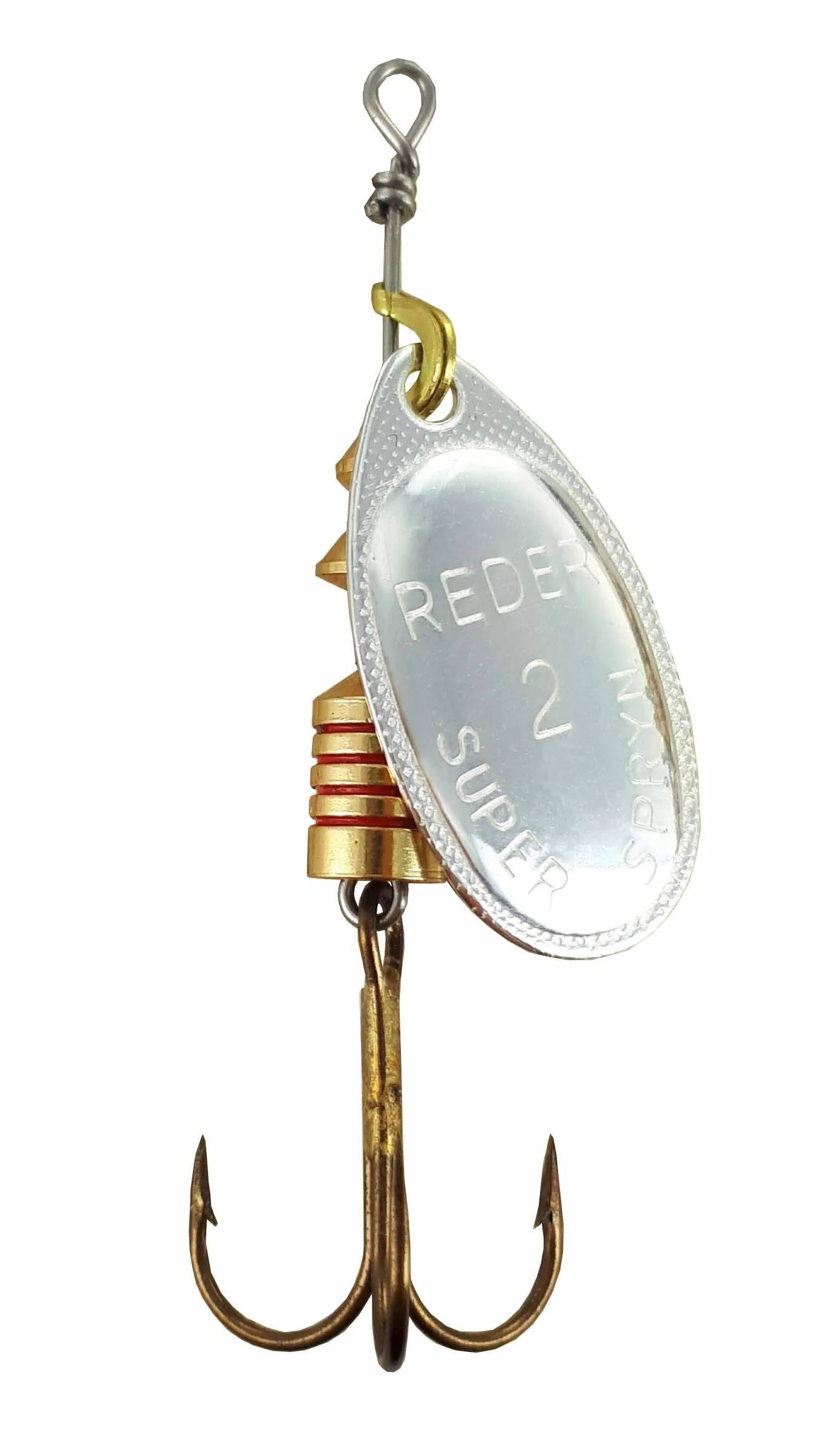 MAPSO REDER-2 Plata 4,50 GMS Cucharillas de Pesca