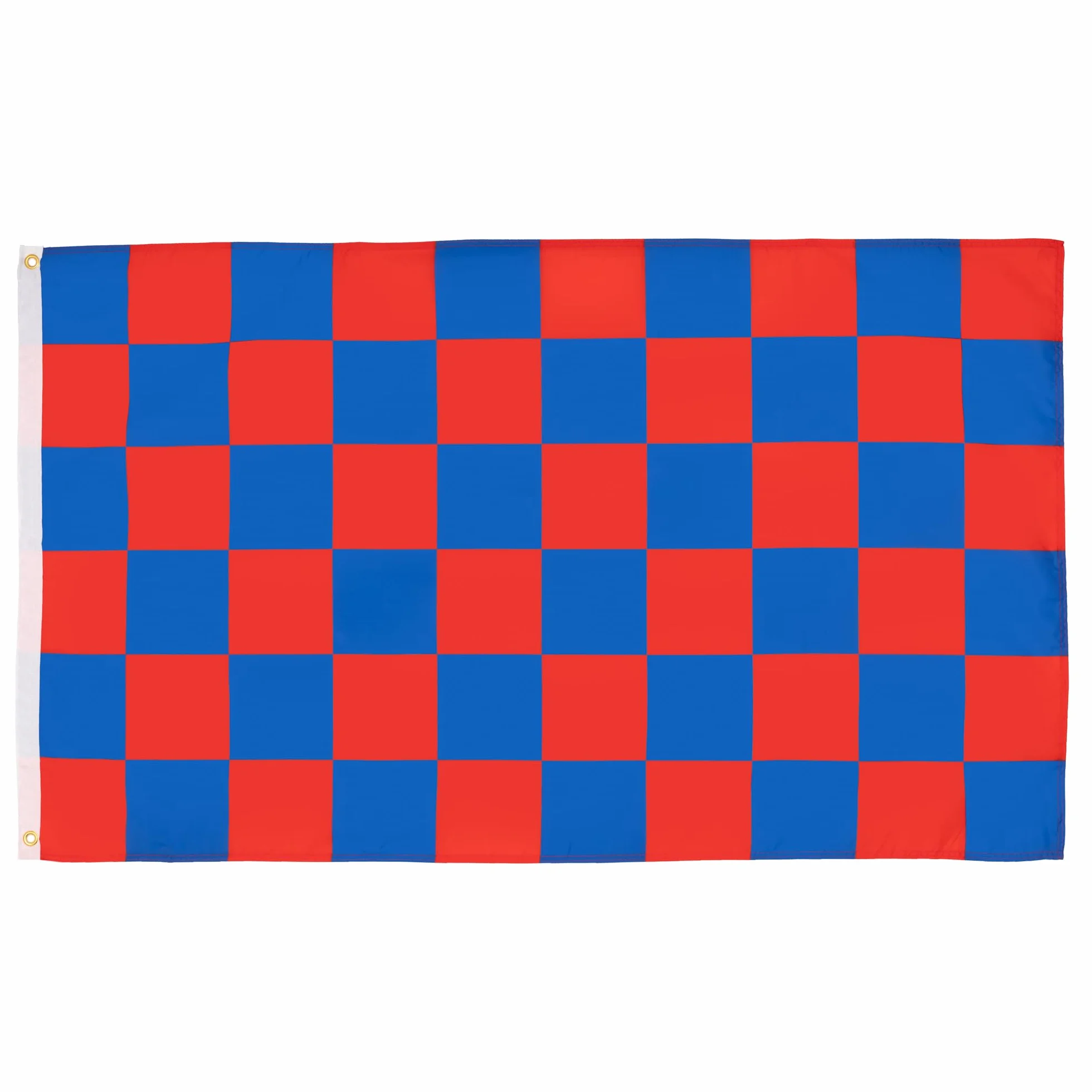 AZ FLAG Bandera A Cuadros Rojos Y Azules 150x90cm - Bandera de Carreras