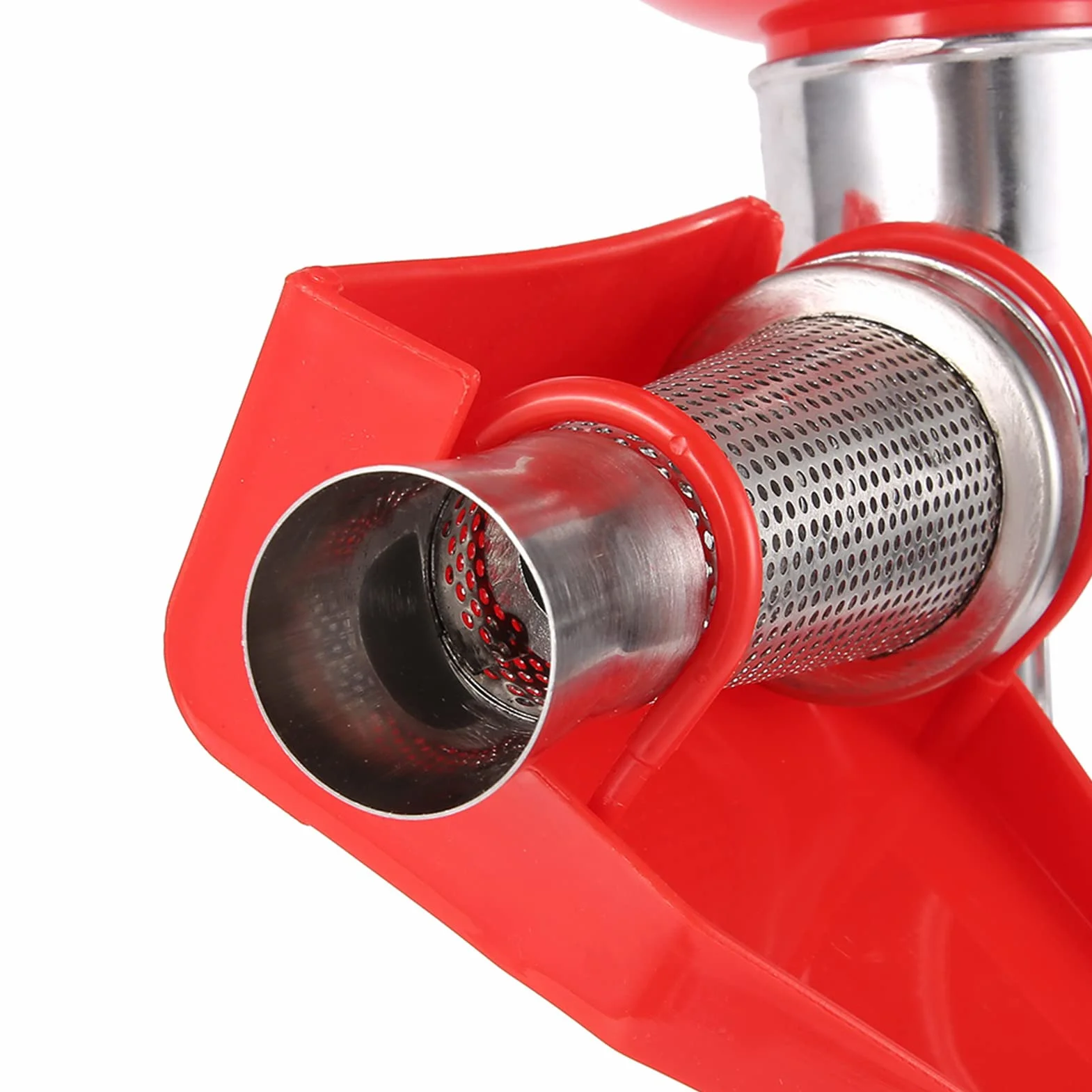 Exprimidor de Tomate de Gran Capacidad, Filtro de Acero Inoxidable, Separador de Cáscara y Semillas