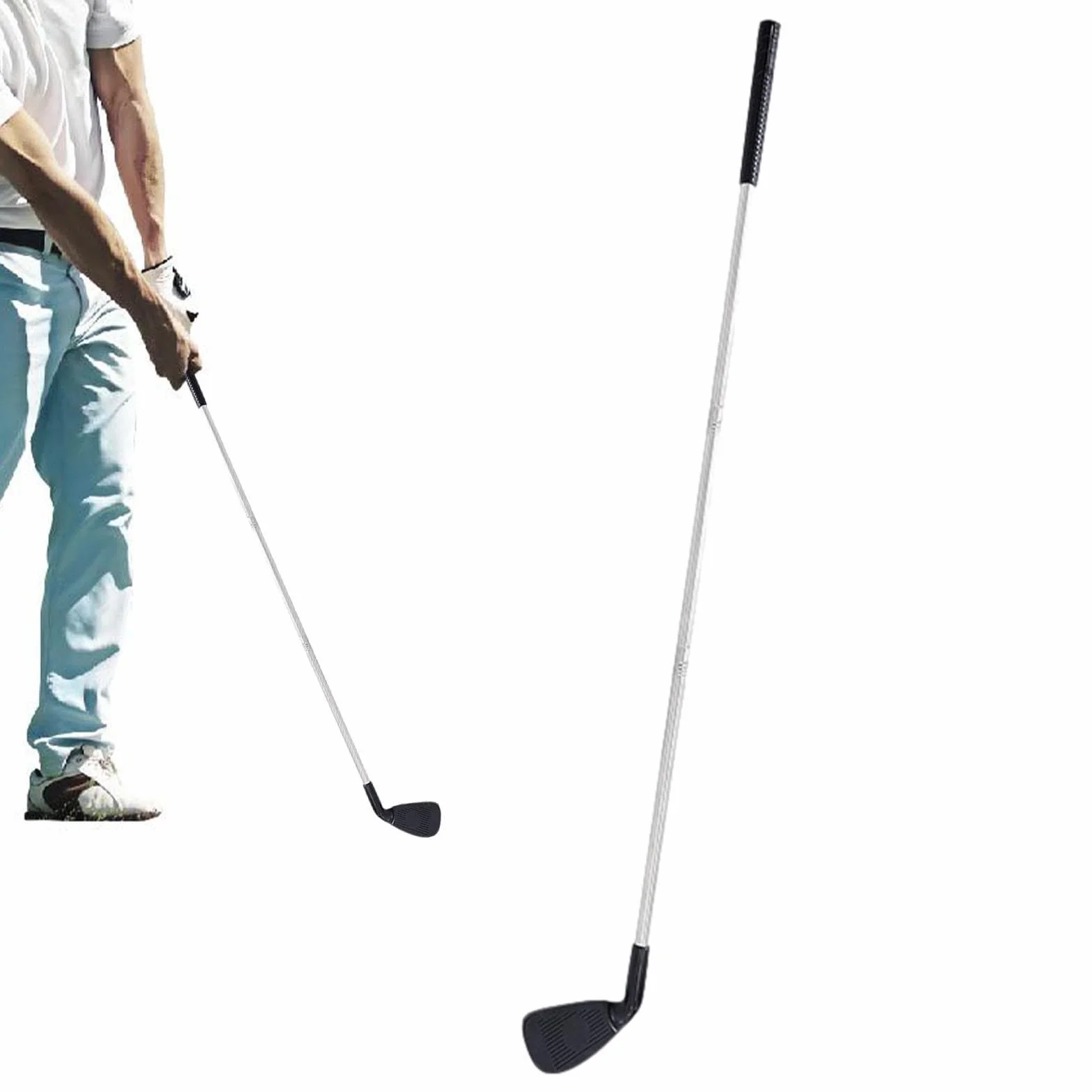 Mini putter de golf resistente para hombres diestros y zurdos, interiores y exteriores