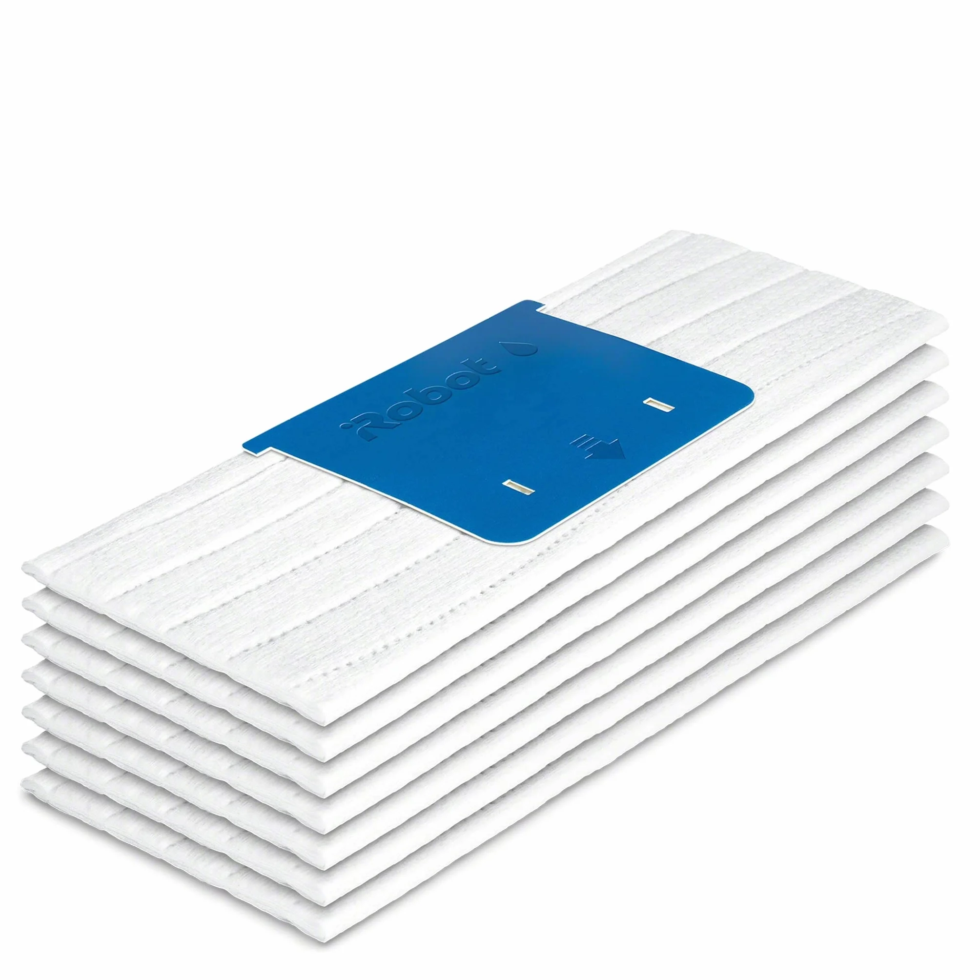 iRobot - Piezas auténticas - Paños para fregar en profundidad para Braava Serie m (7x) - Blanco - Desechables.